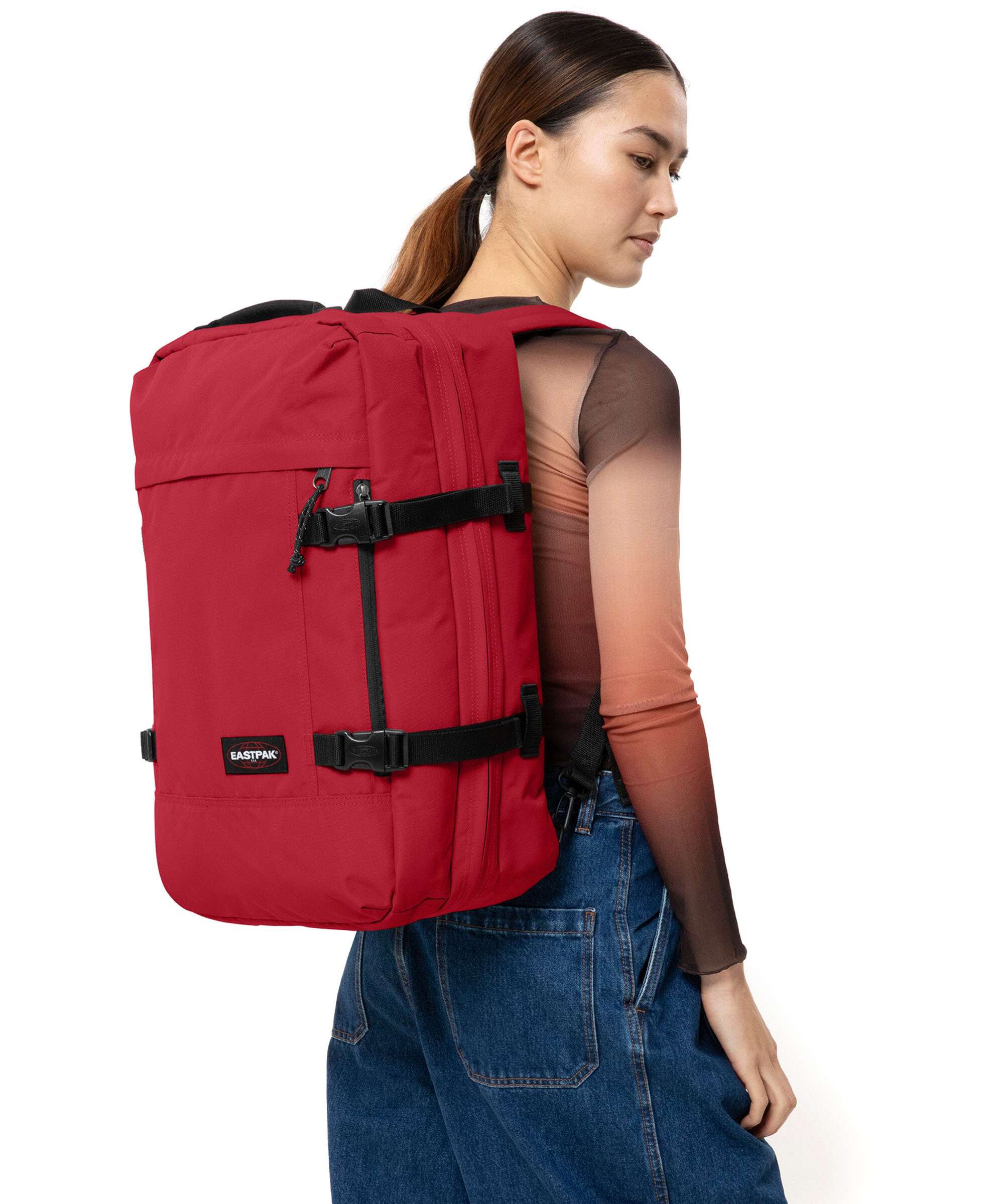 Eastpak Tarp Travelpack Plecak podróżny scarlet red - Image 3
