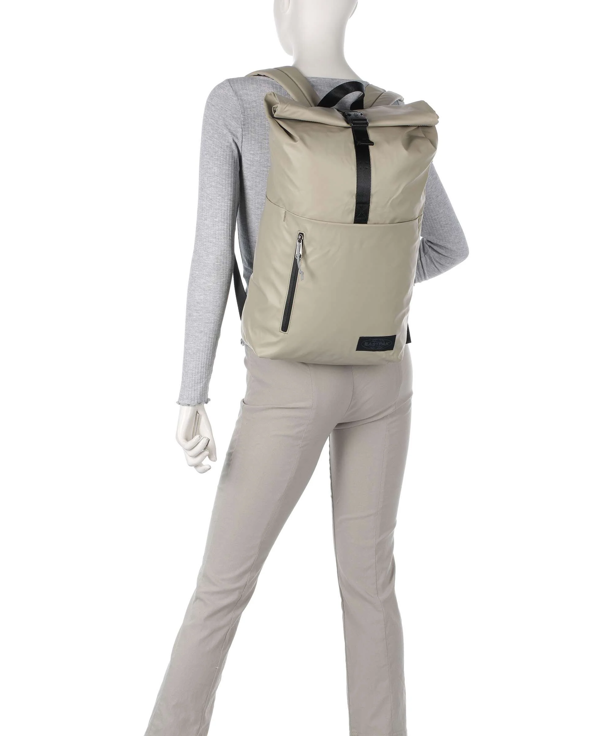 Eastpak Tarp Up Roll Plecak z rolowanym zamknięciem tarp beige - Image 3