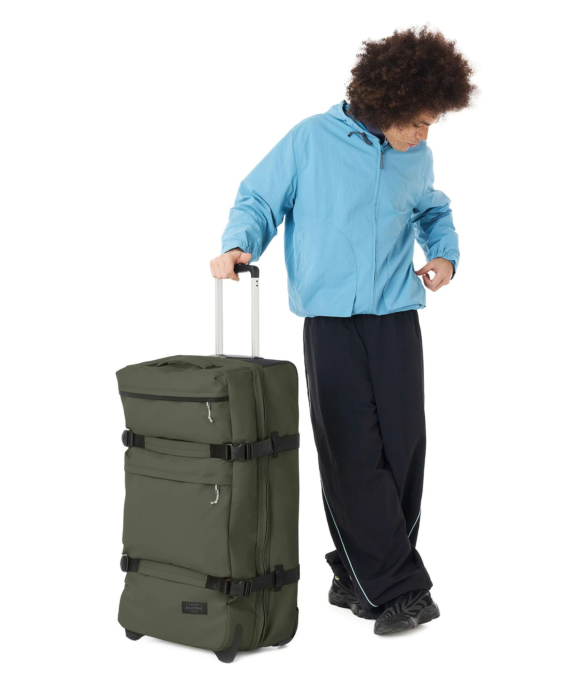 Eastpak Transit'R Plus Tarp L Torba podróżna na kółkach forest - Image 3