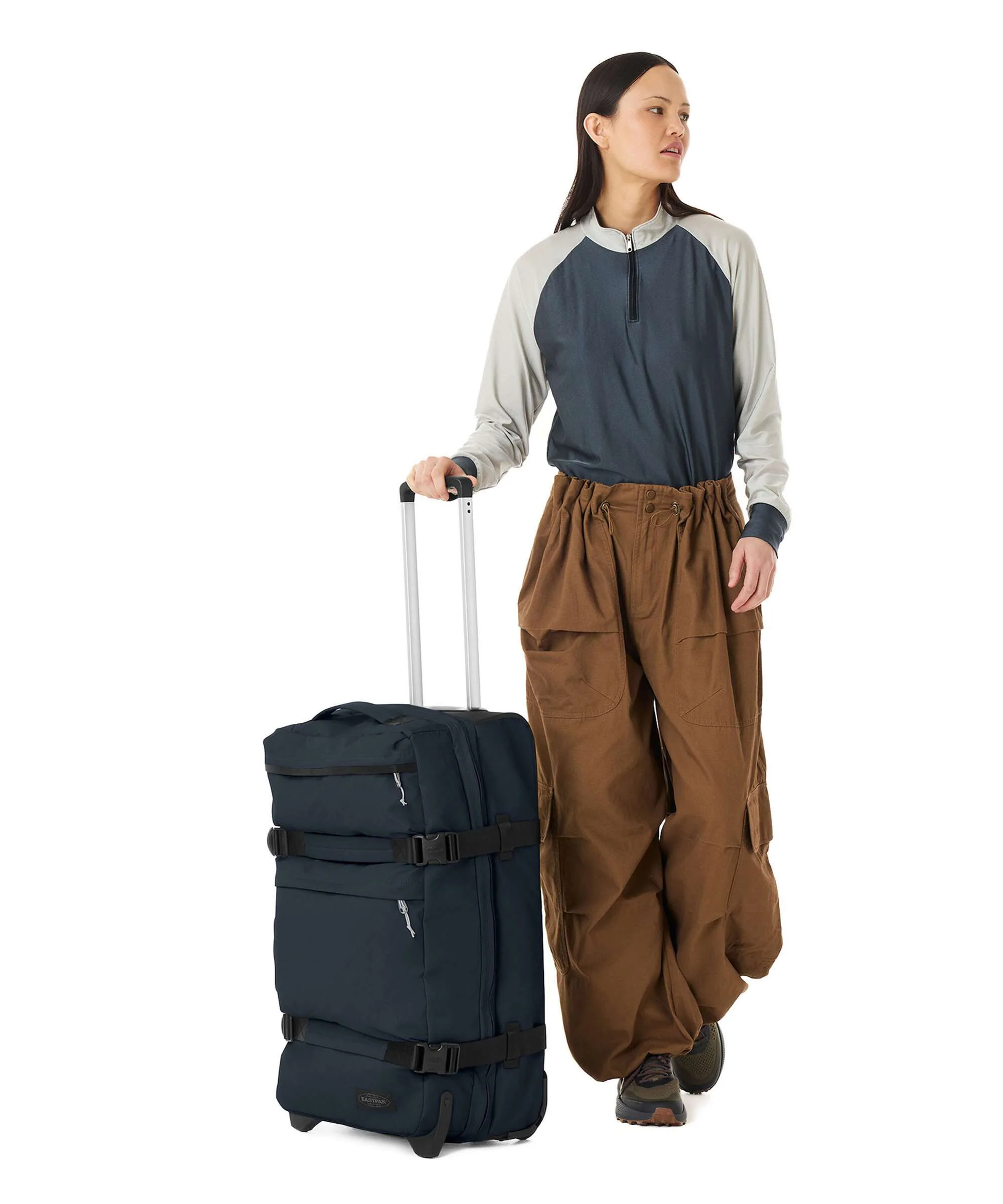 Eastpak Transit'R Plus Tarp M Torba podróżna na kółkach navy - Image 3