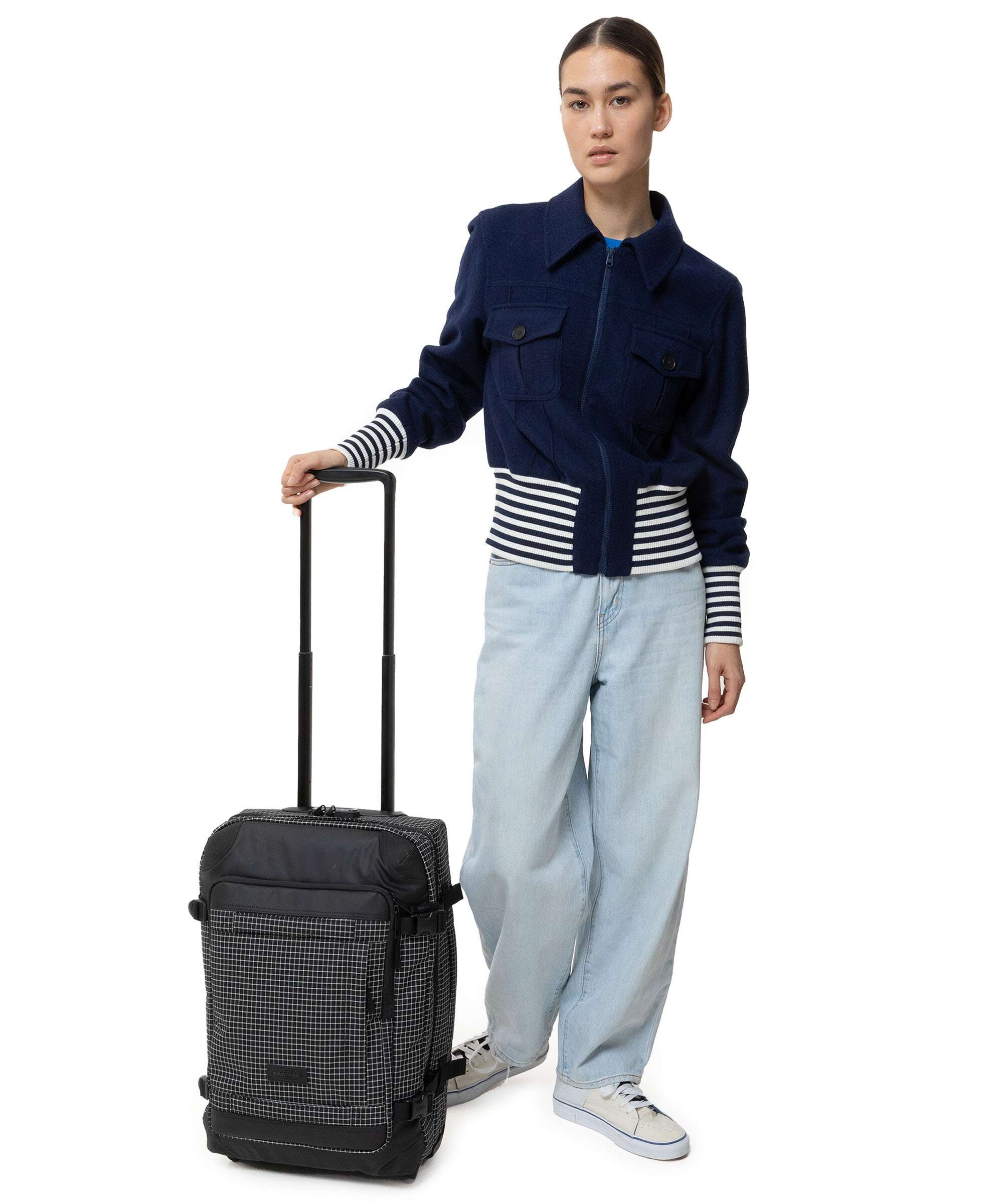 Eastpak Tranverz Cnnct S Torba podróżna na kółkach ripstop - Image 3