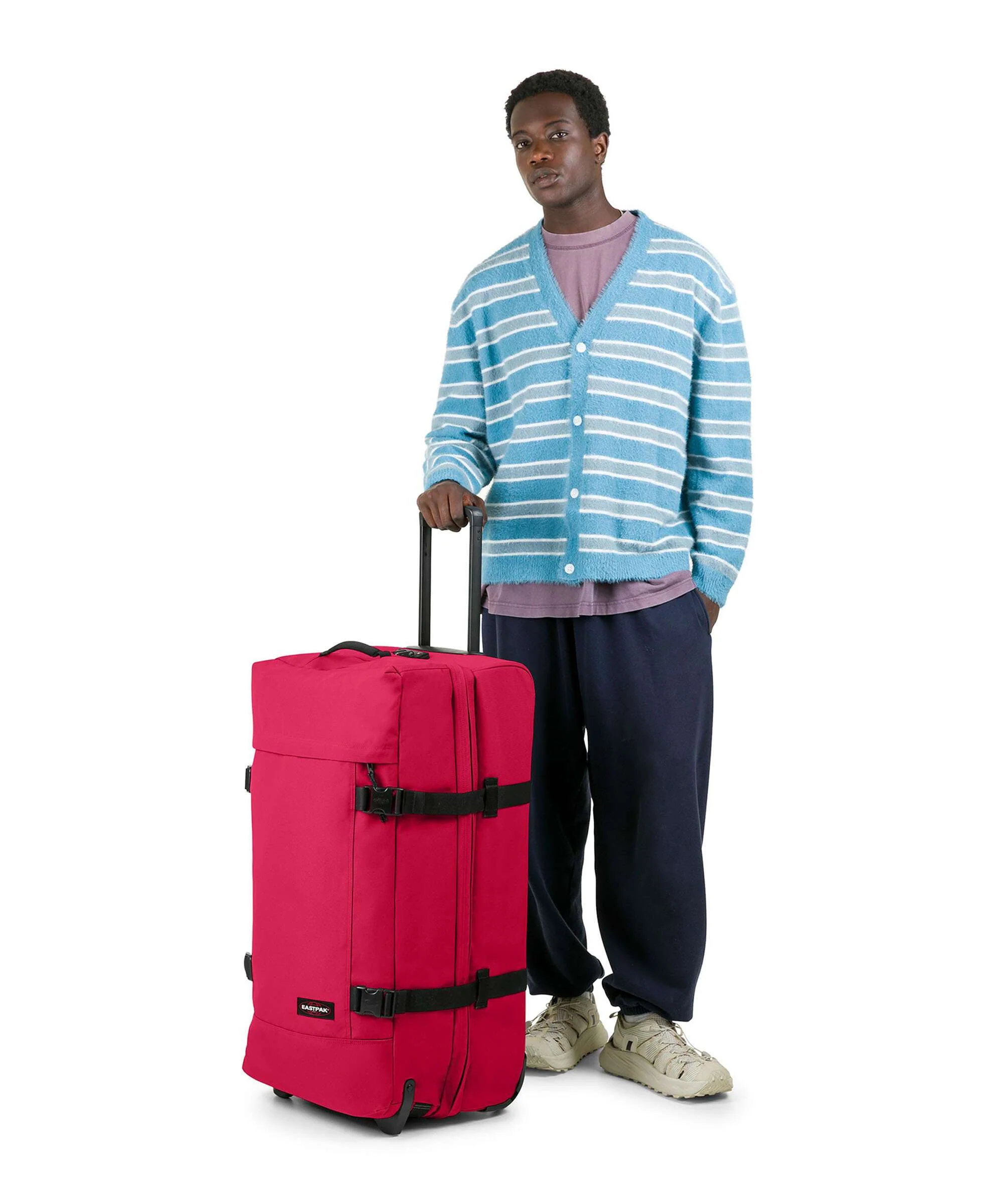 Eastpak Tranverz L Torba podróżna na kółkach saffron red - Image 3