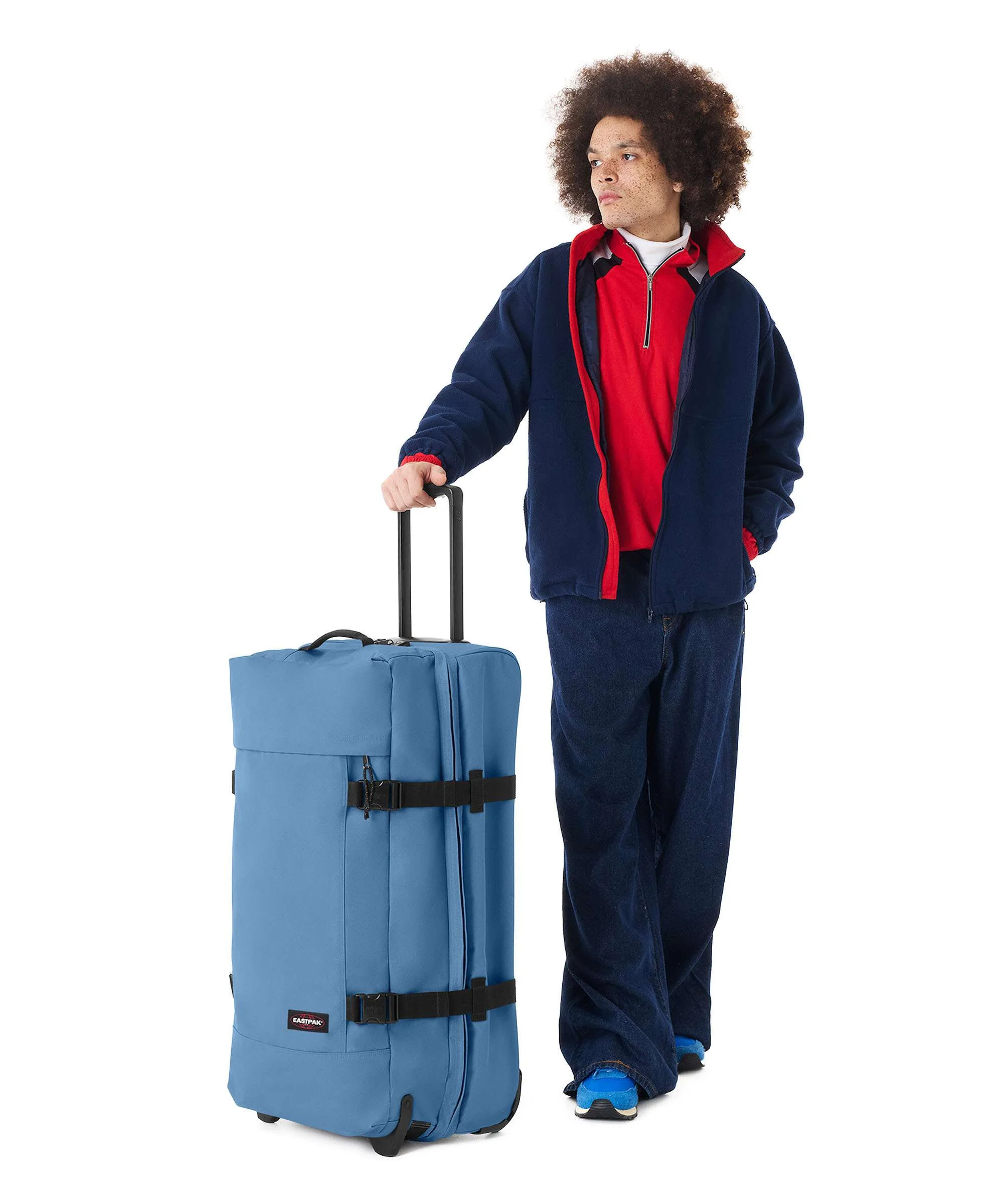 Eastpak Tranverz L Torba podróżna na kółkach aviator blue - Image 3