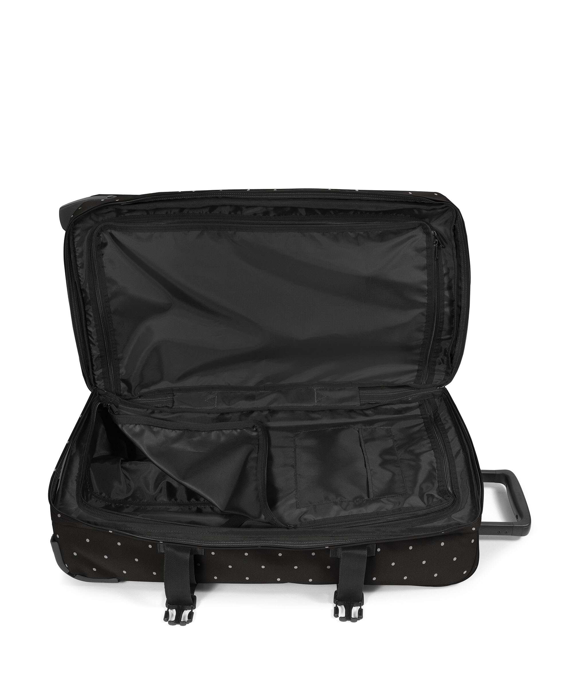 Eastpak Tranverz M Torba podróżna na kółkach dots black/silver - Image 6