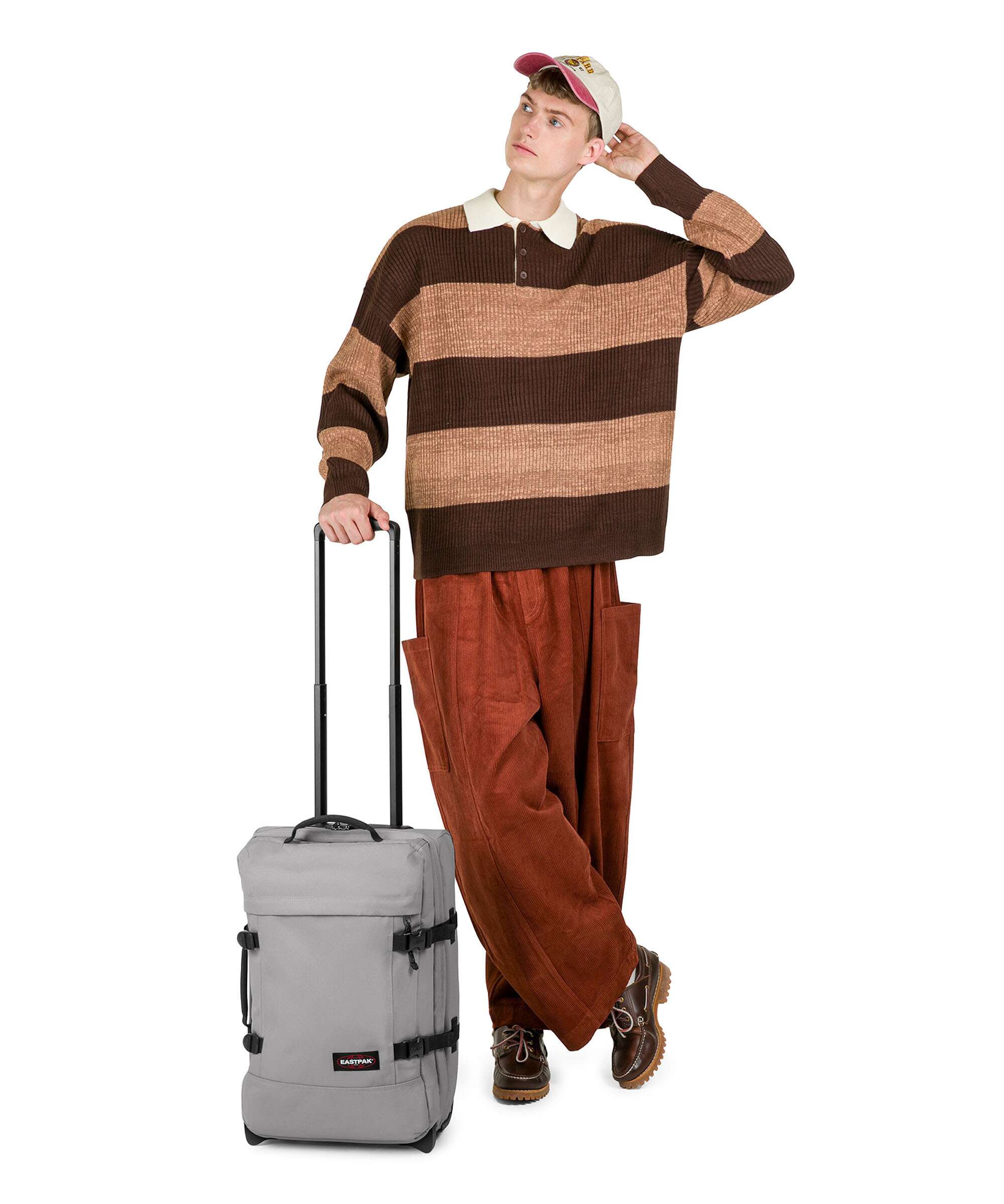 Eastpak Tranverz S Torba podróżna na kółkach pebble grey - Image 3