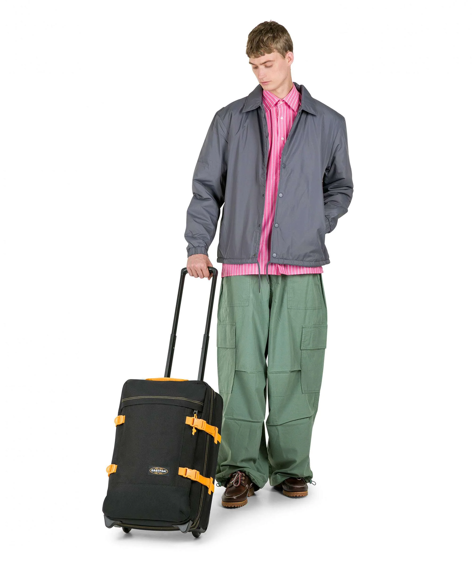 Eastpak Tranverz S Torba podróżna na kółkach kontrast mango - Image 3