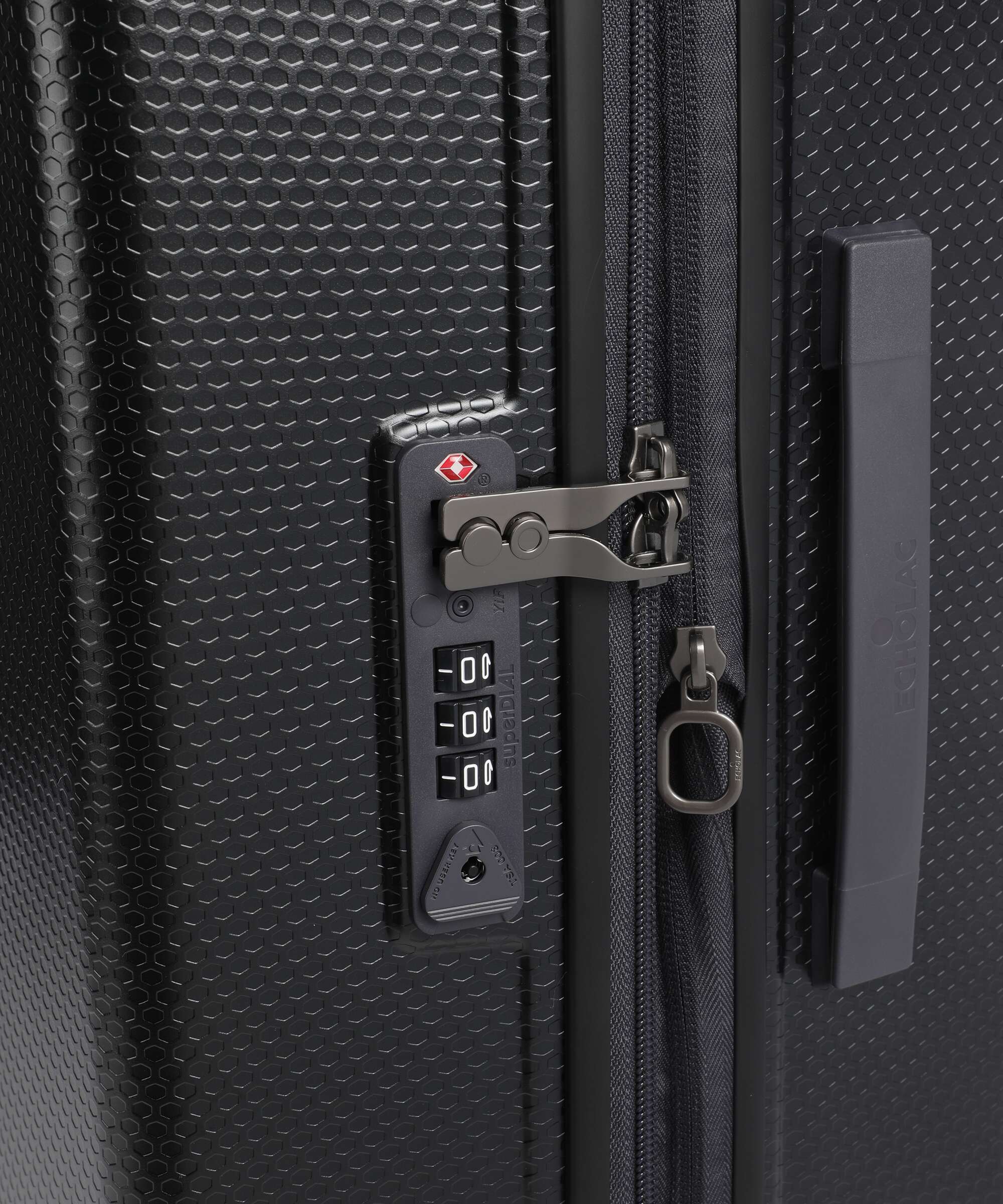 Echolac Logic Pro M Walizka na 4 kołach black metallic - Image 3