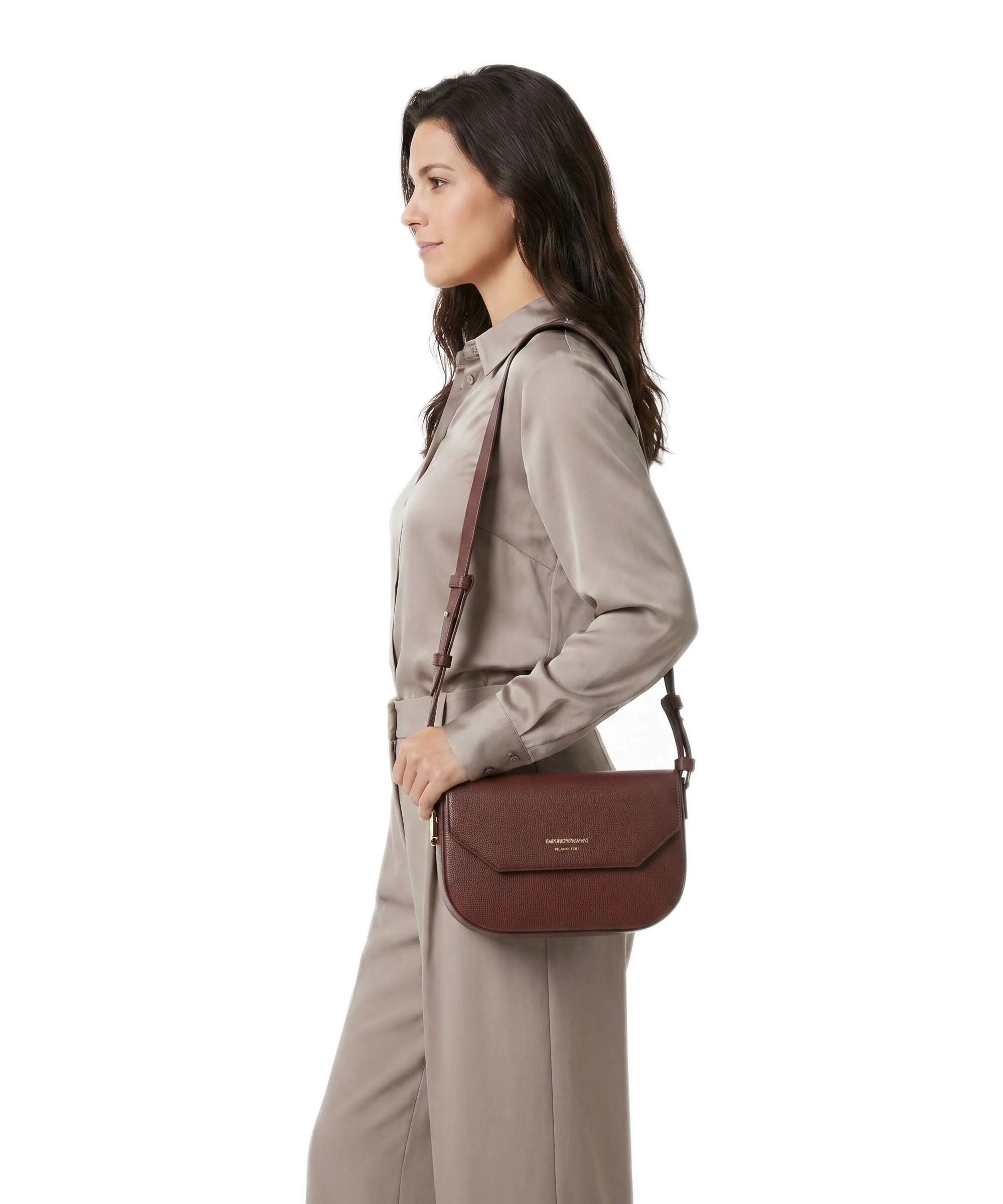 Emporio Armani 24/7 Mini Torba przez ramię foliage - Image 3