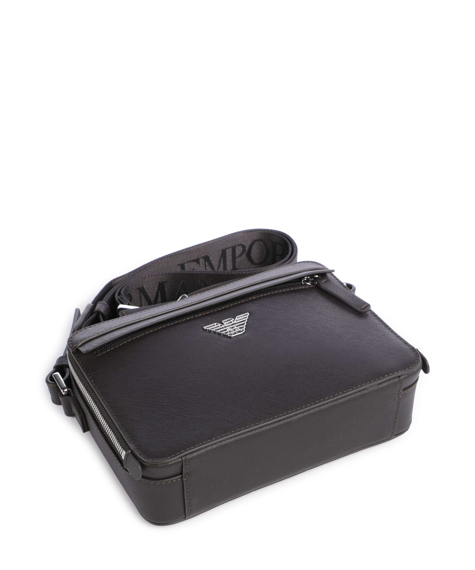 Emporio Armani Business Regenerated Torba przez ramię ebony - Image 6