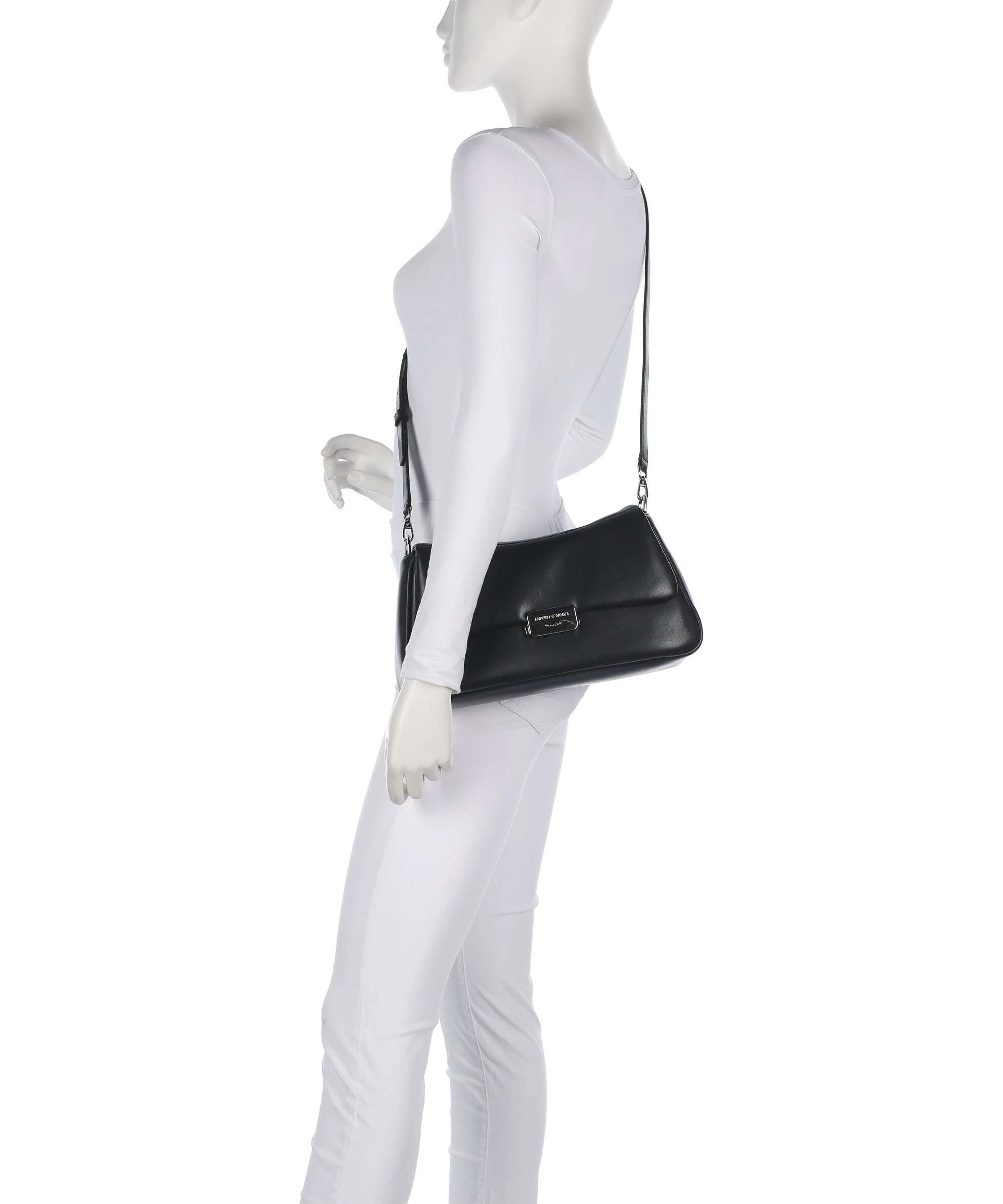Emporio Armani Cassandra L Torba na ramię black beauty - Image 4