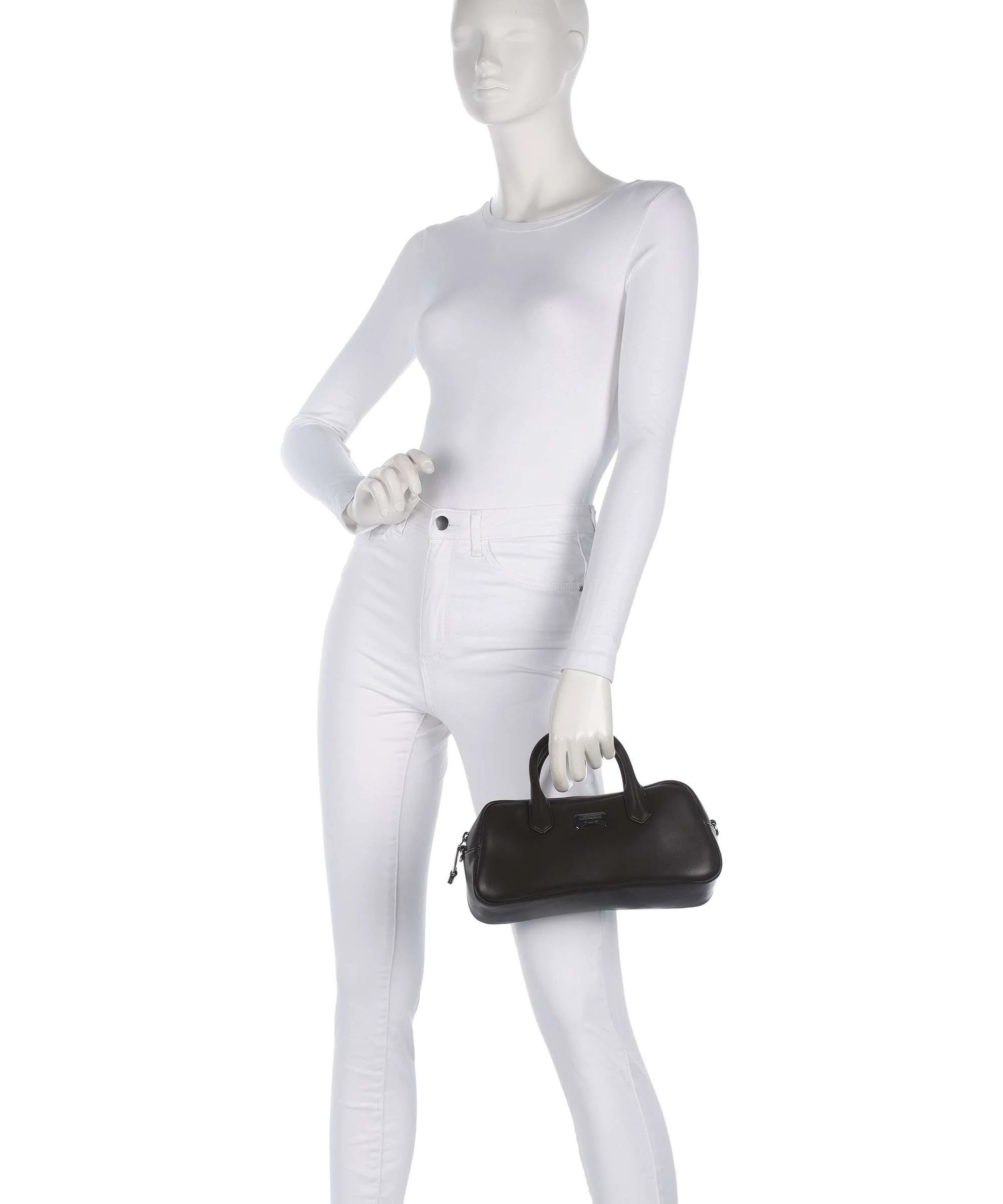 Emporio Armani Cassandra M Torebka moka - Image 3