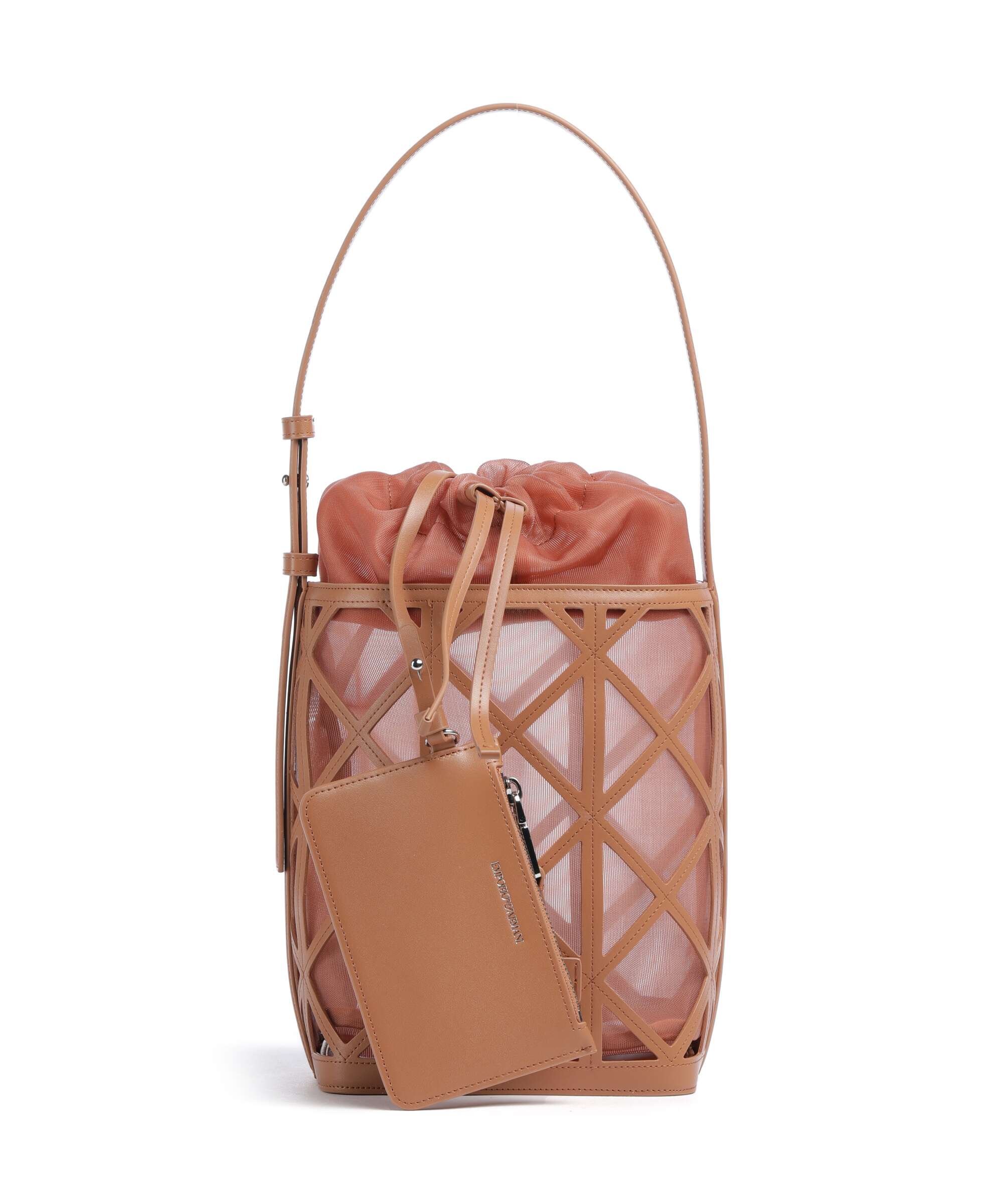 Emporio Armani Deva M Torebka worek terracotta - Image 5
