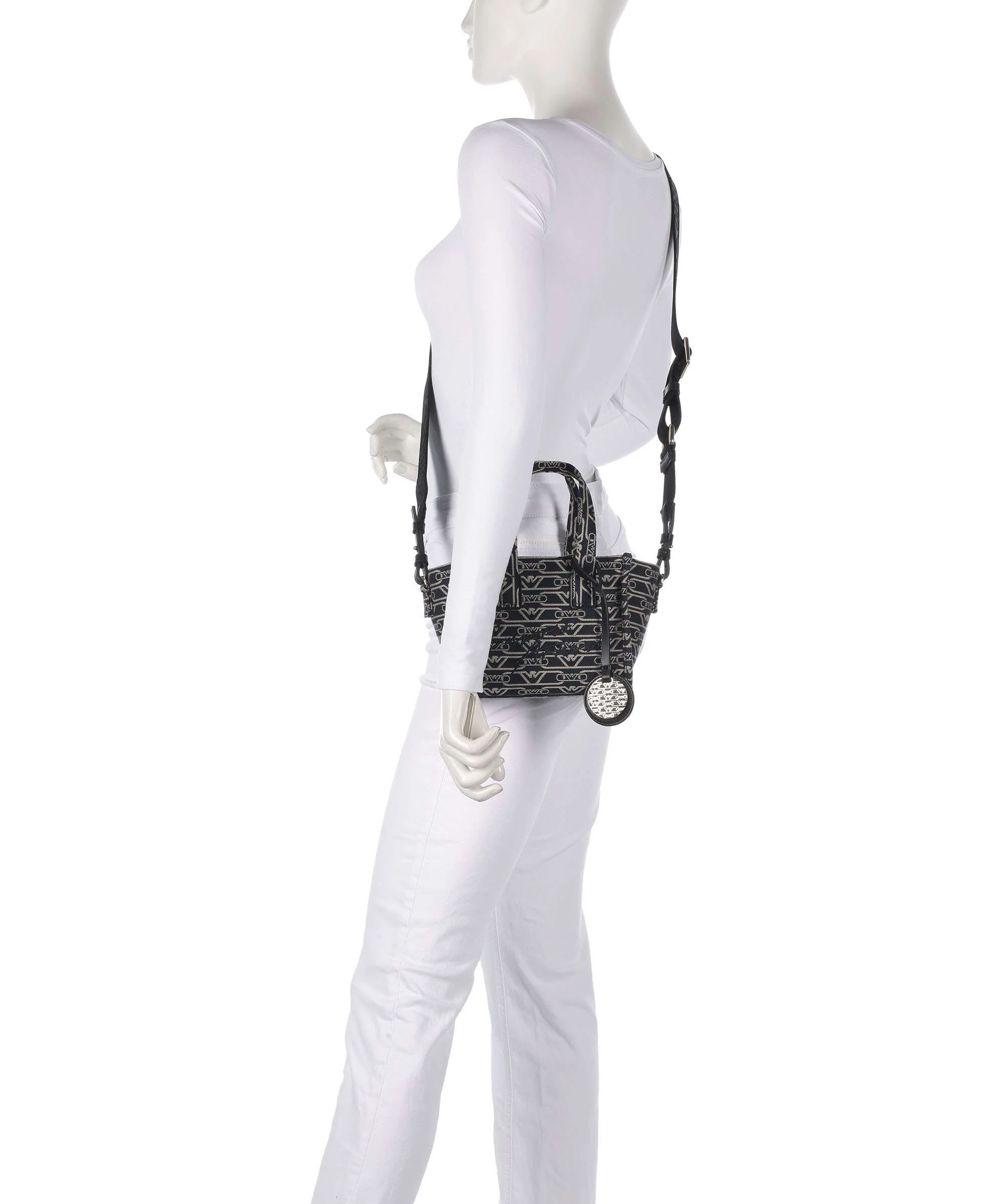Emporio Armani La Gio Torba przez ramię blu/ecru - Image 3