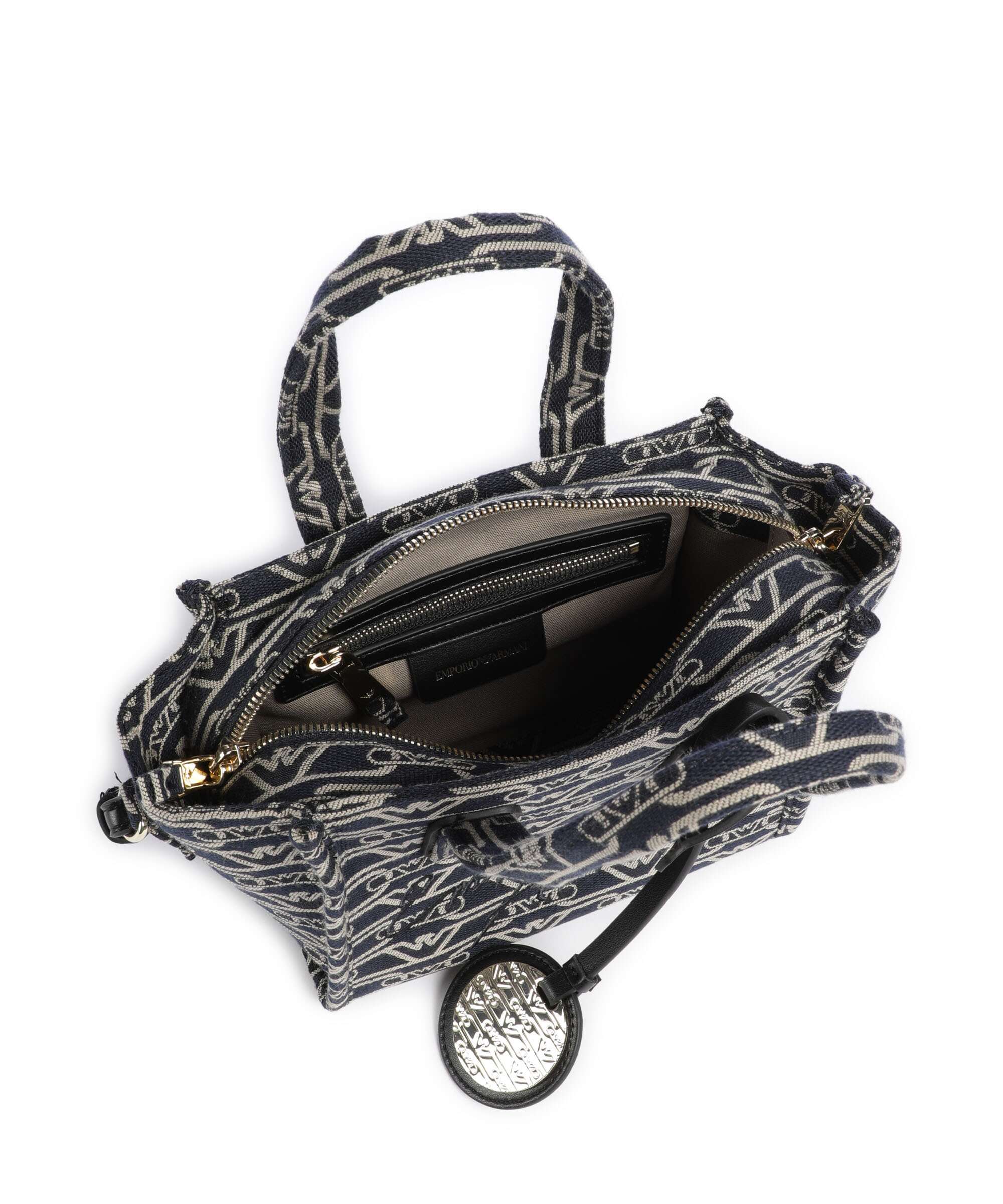Emporio Armani La Gio Torba przez ramię blu/ecru - Image 7