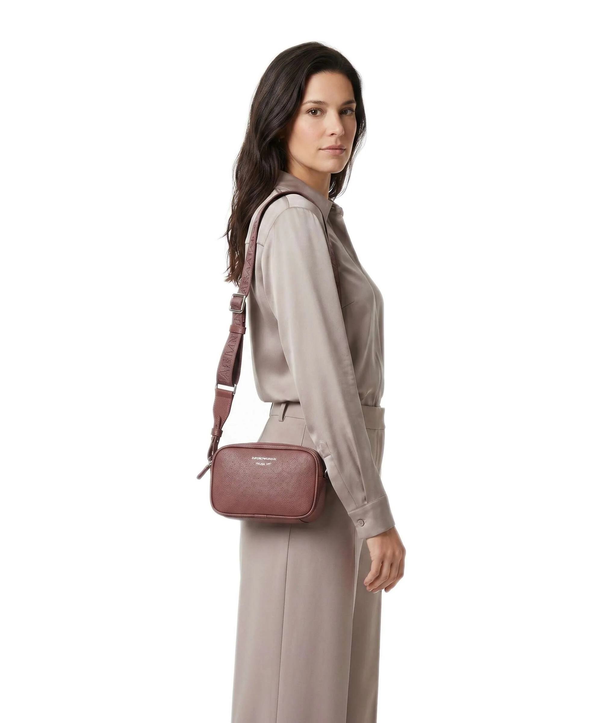 Emporio Armani Lilly Torba przez ramię gianduia/navy - Image 3