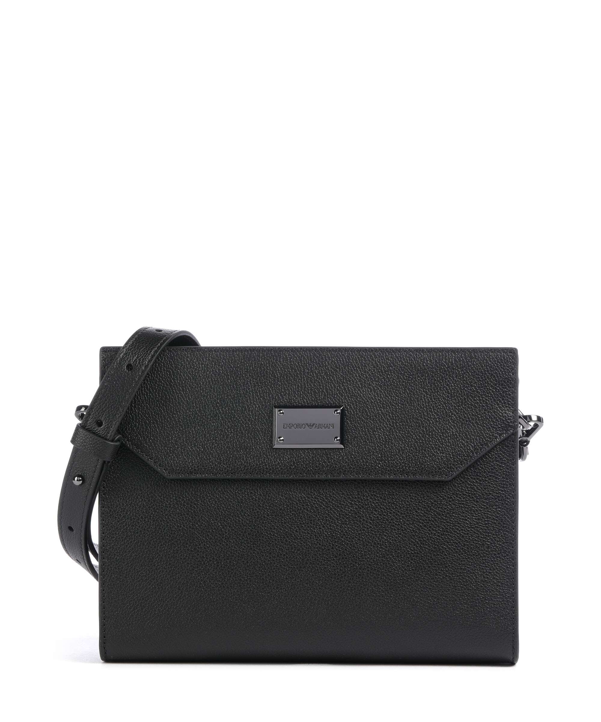 Emporio Armani Milano Torba przez ramię black beauty