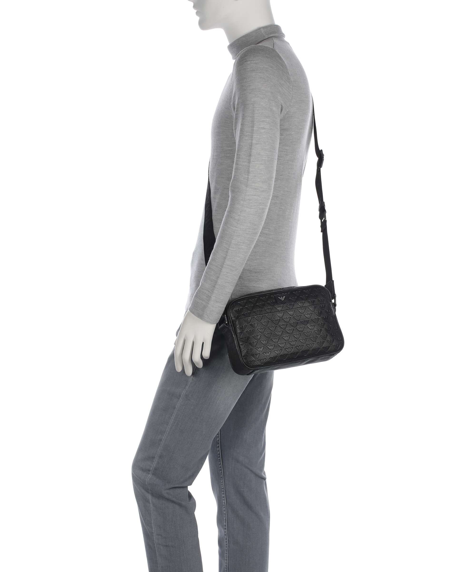 Emporio Armani Minorca Torba przez ramię black beauty - Image 3