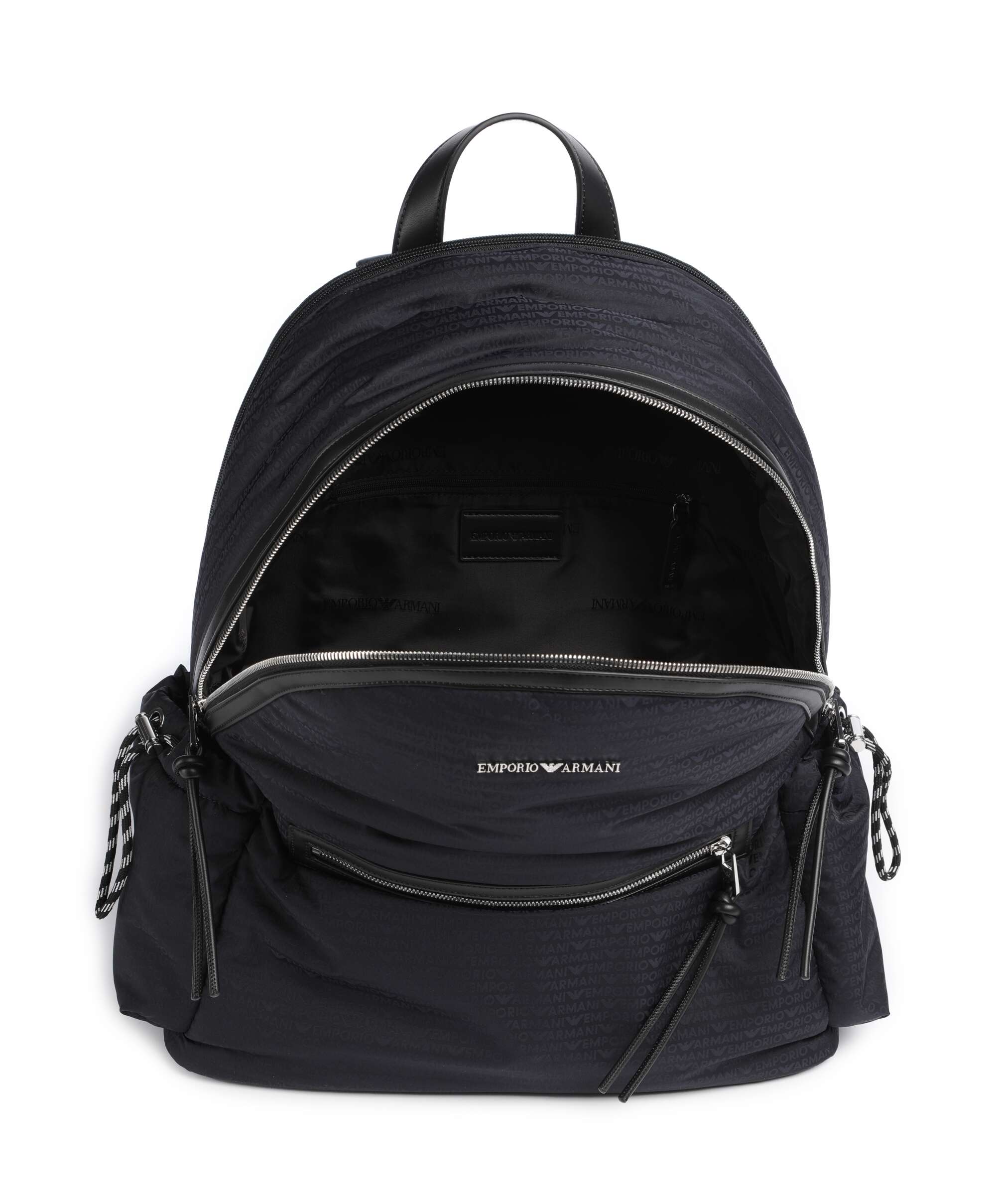 Emporio Armani Monogram Plecak iconico blu navy - Image 5