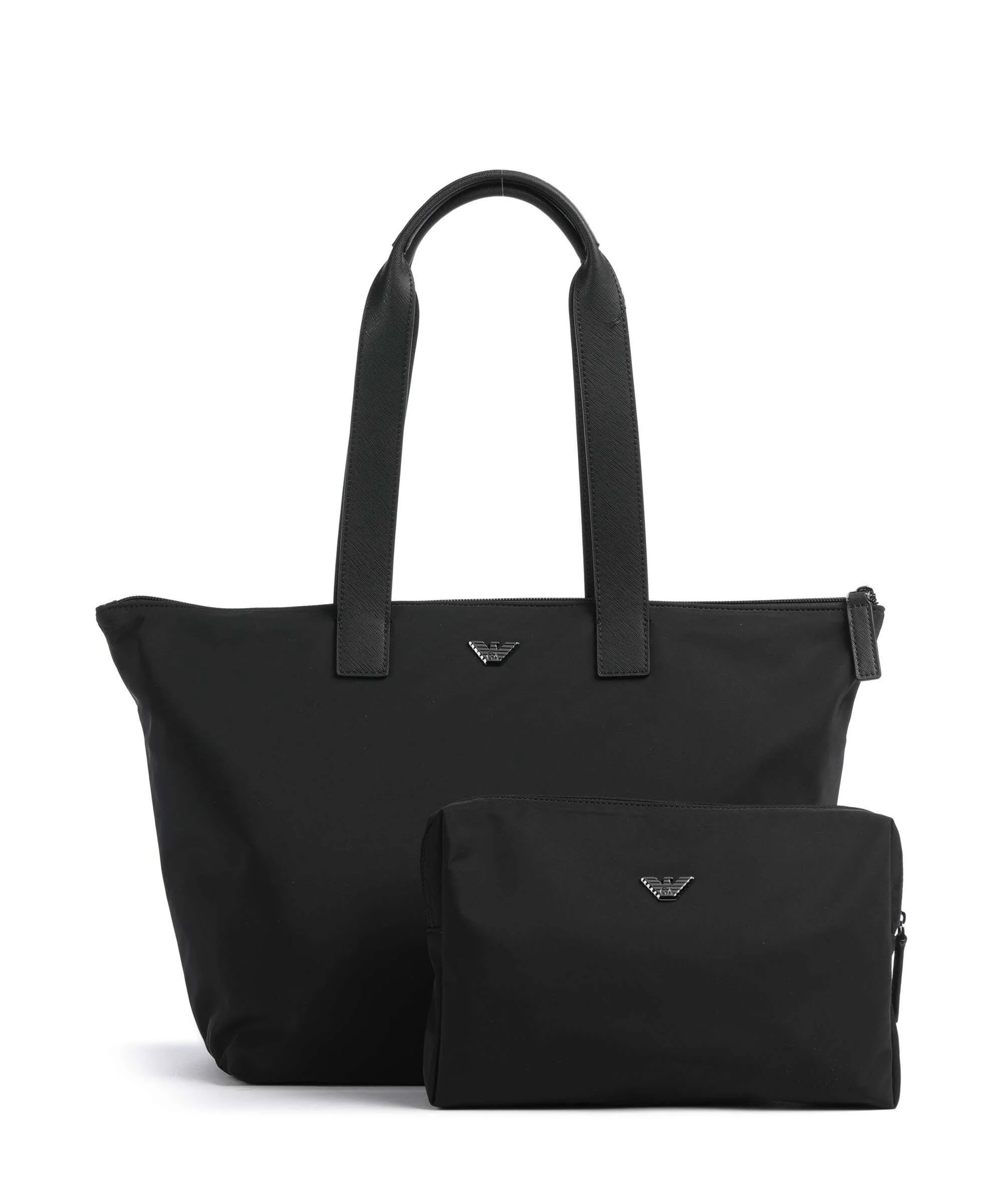 Emporio Armani Nylon Recycled Torba na zakupy black beauty - Image 2