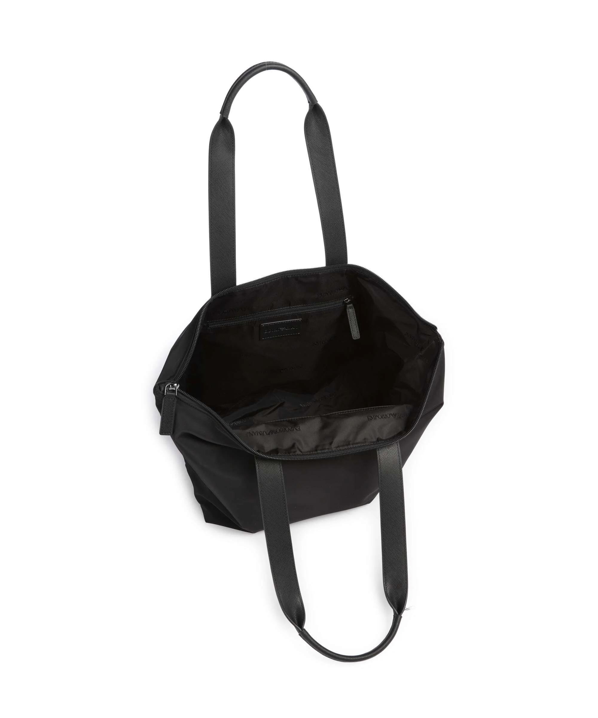 Emporio Armani Nylon Recycled Torba na zakupy black beauty - Image 6