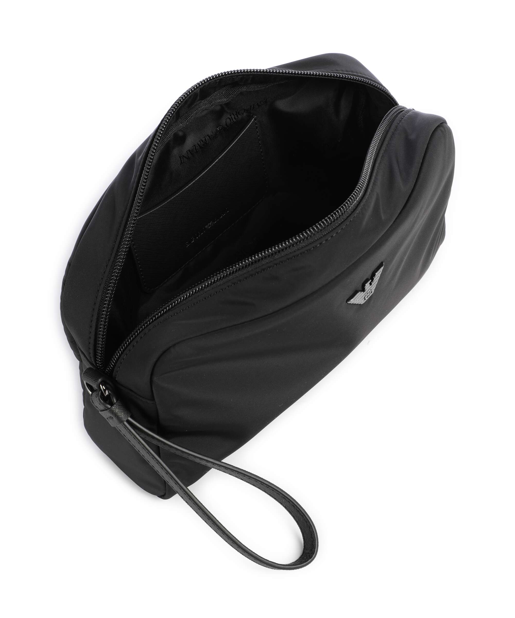Emporio Armani Nylon Recycled Torby toaletowe black beauty - Image 4