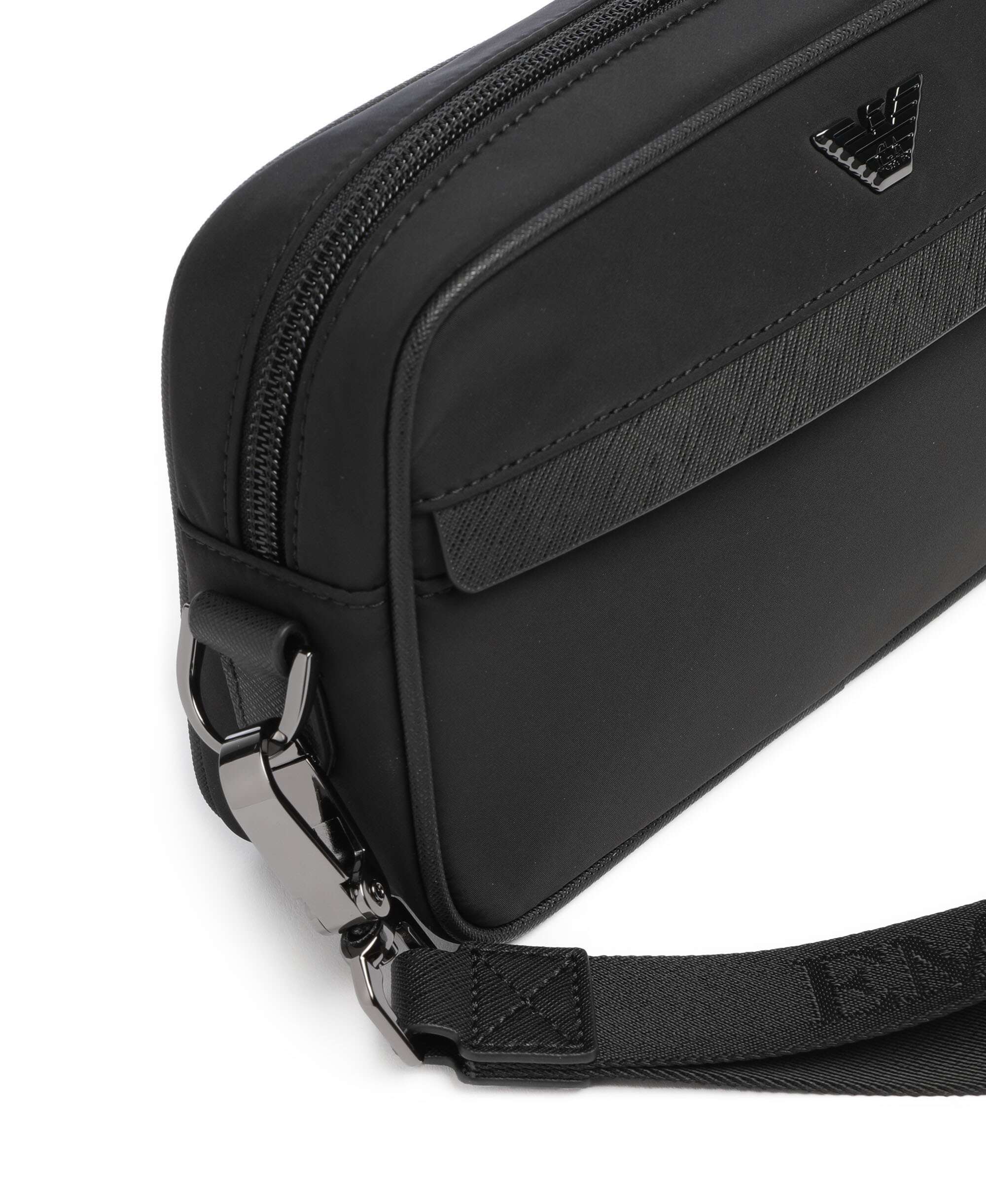 Emporio Armani Nylon Recycled Torby toaletowe black beauty - Image 3