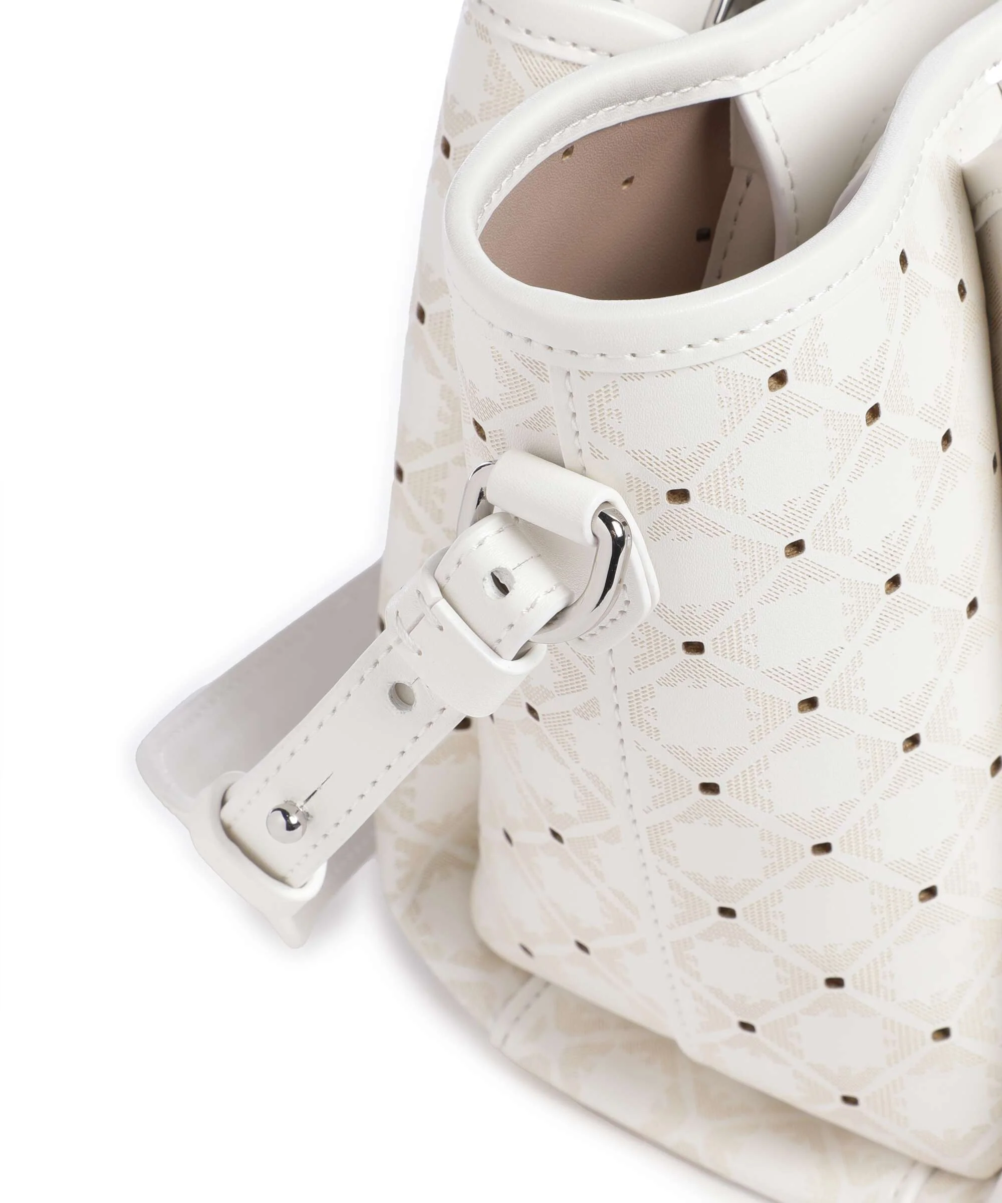Emporio Armani Odette S Torebka bianco/nudo - Image 4