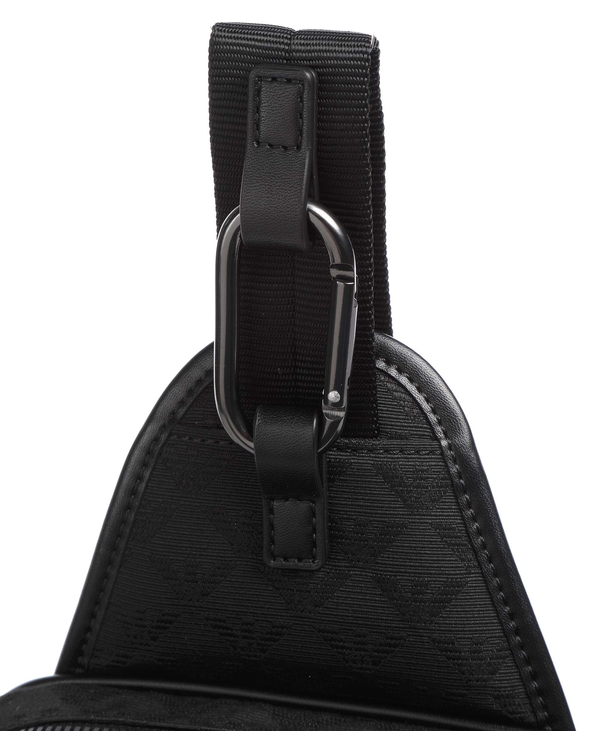 Emporio Armani Omnia Jacquard Plecak na jedno ramię black - Image 5