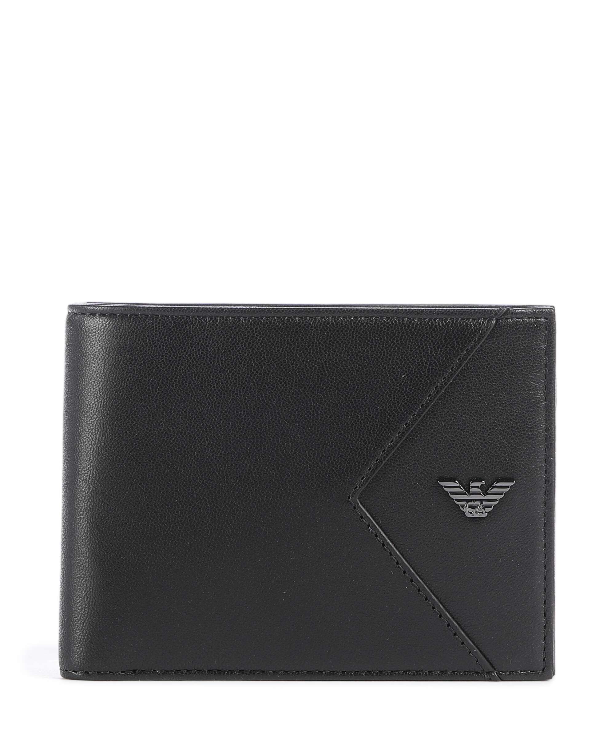 Emporio Armani Premium Nappa Portfel black beauty