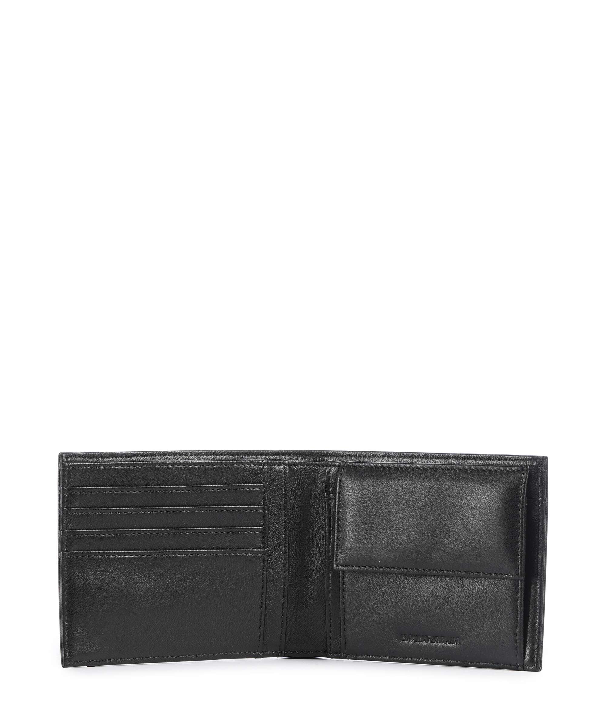 Emporio Armani Premium Nappa Portfel black beauty - Image 2