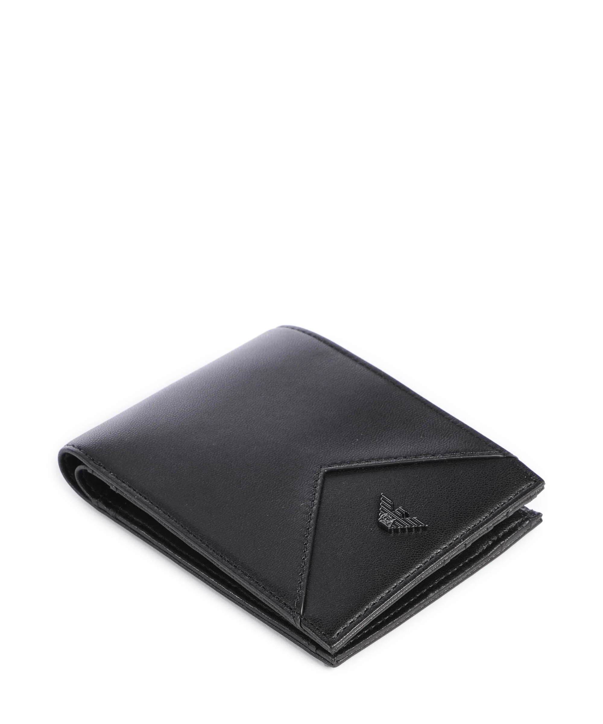 Emporio Armani Premium Nappa Portfel black beauty - Image 4
