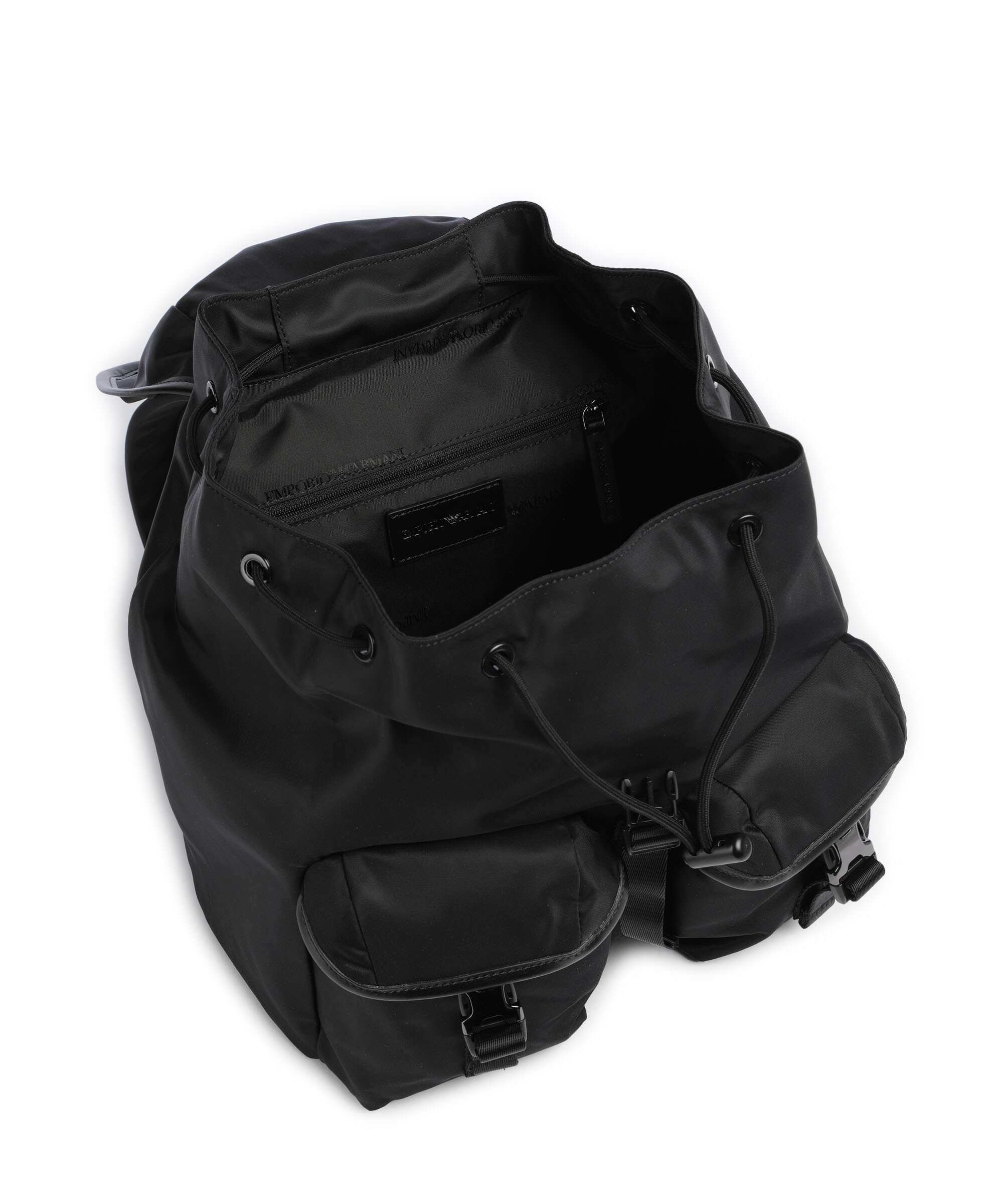 Emporio Armani Recycled Nylon Plecak black beauty - Image 5
