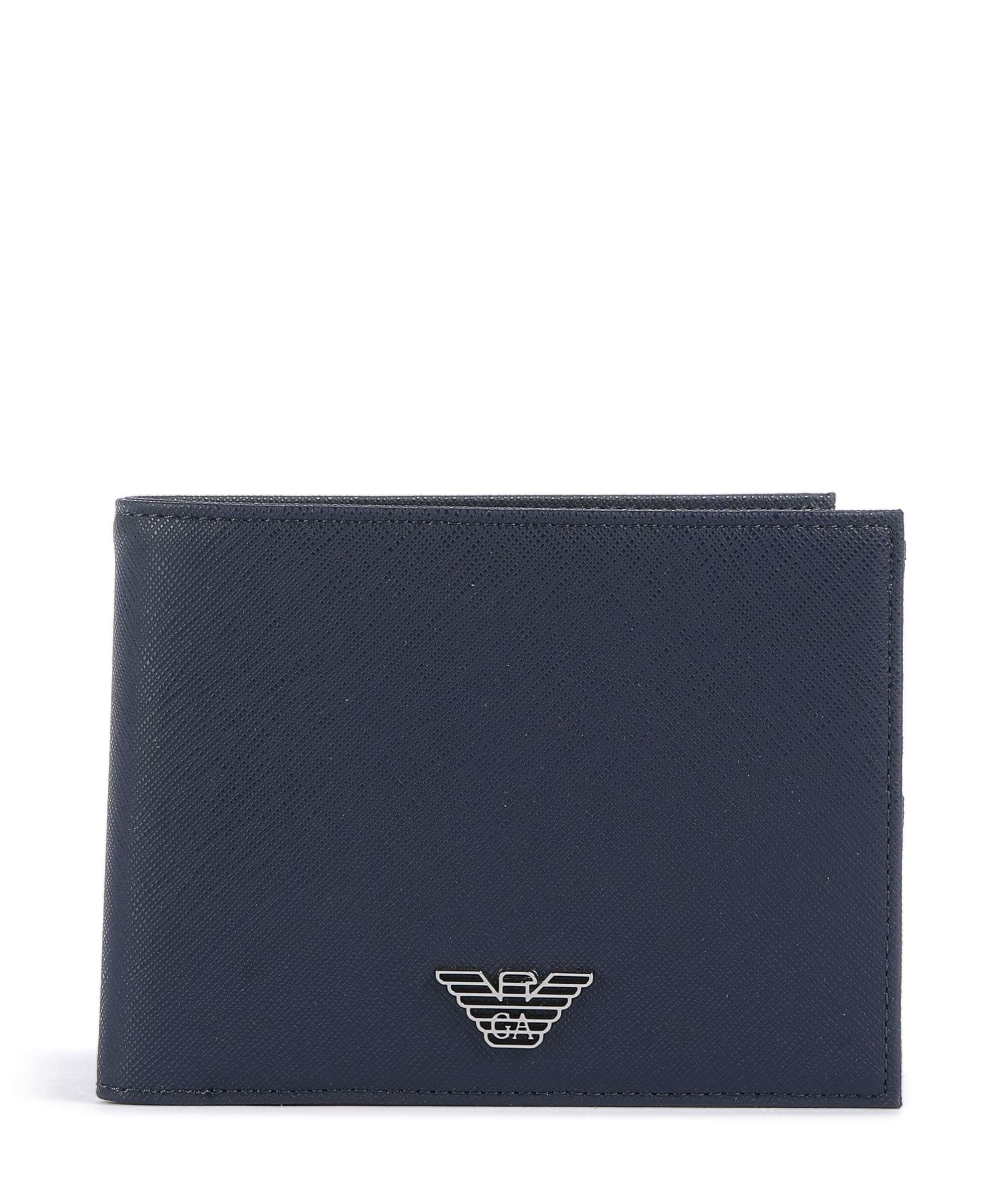 Emporio Armani Saffiano Animation Portfel medieval blue