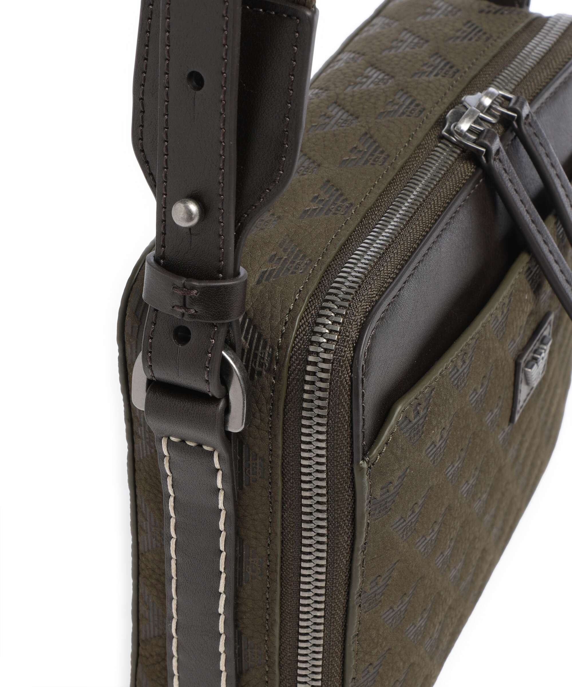 Emporio Armani Special Minorca Torba przez ramię dark olive - Image 4