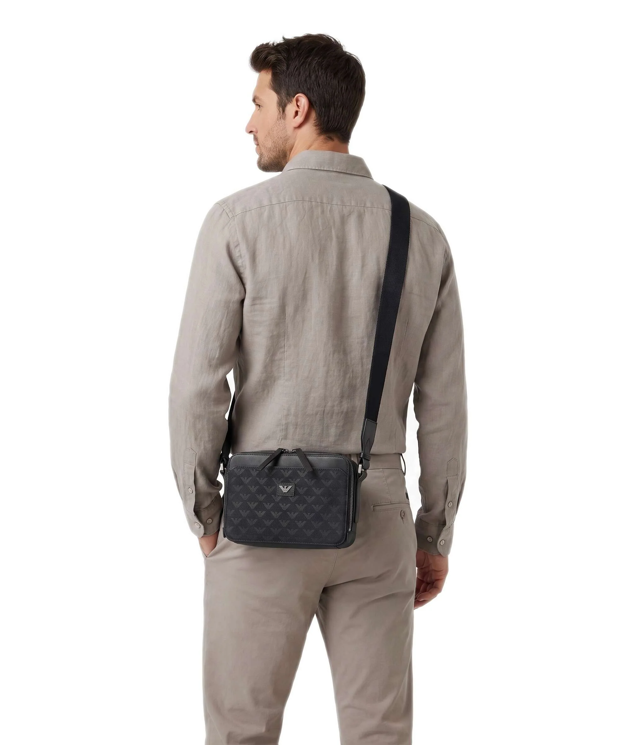 Emporio Armani Special Minorca Torba przez ramię dark navy - Image 3