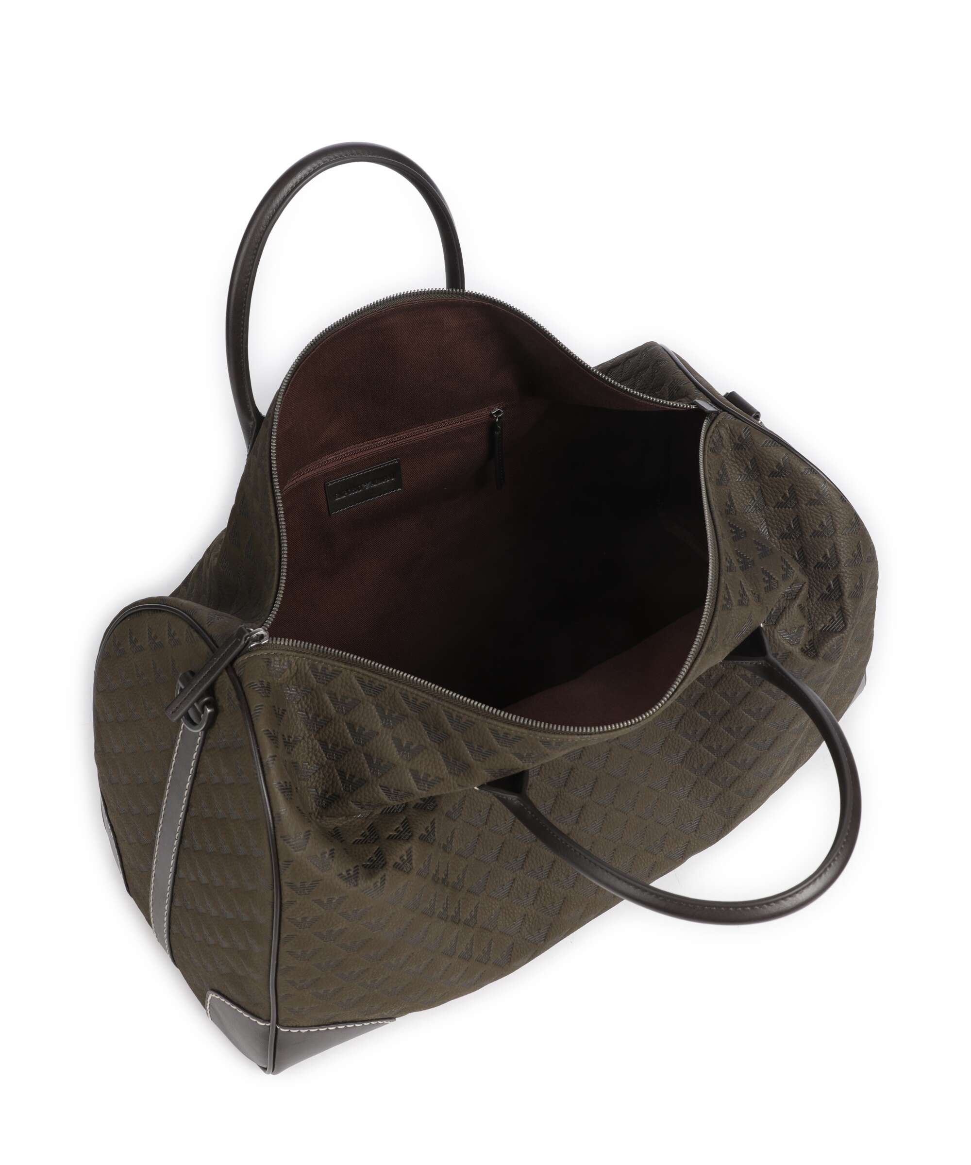 Emporio Armani Special Minorca Torba weekendowa dark olive - Image 5