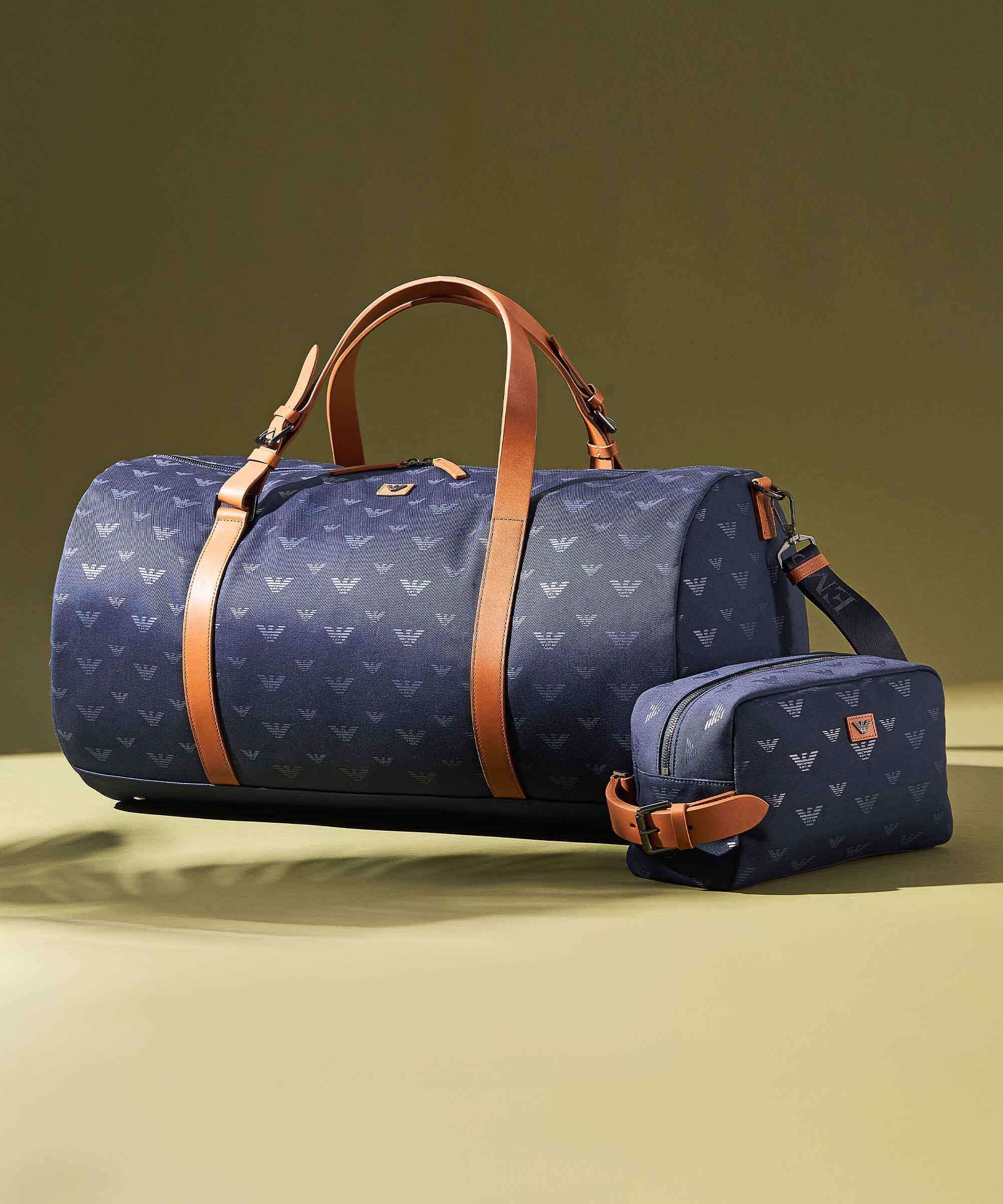 Emporio Armani Special Minorca Torba weekendowa blu navy - Image 6