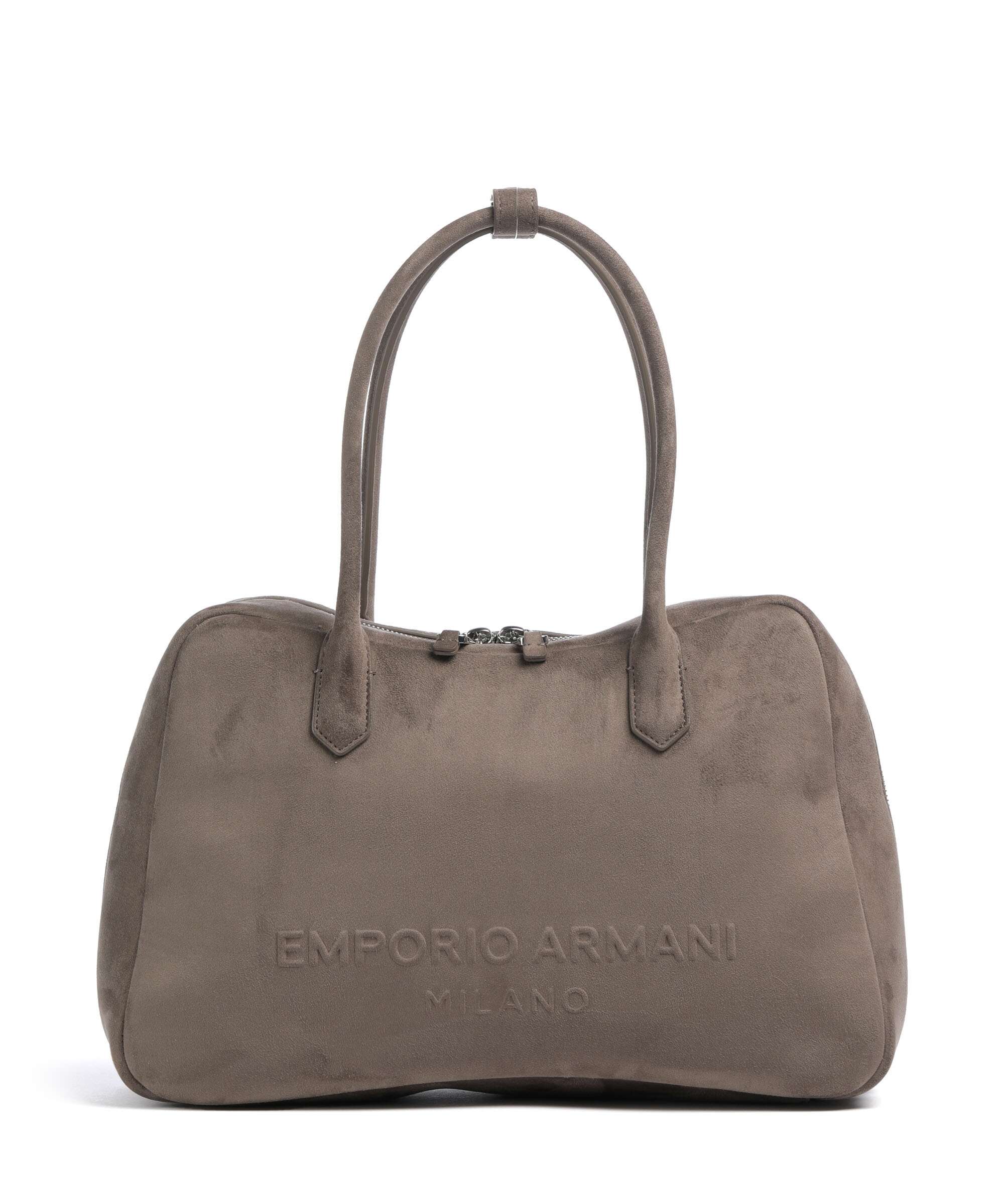 Emporio Armani Torba na zakupy taupe