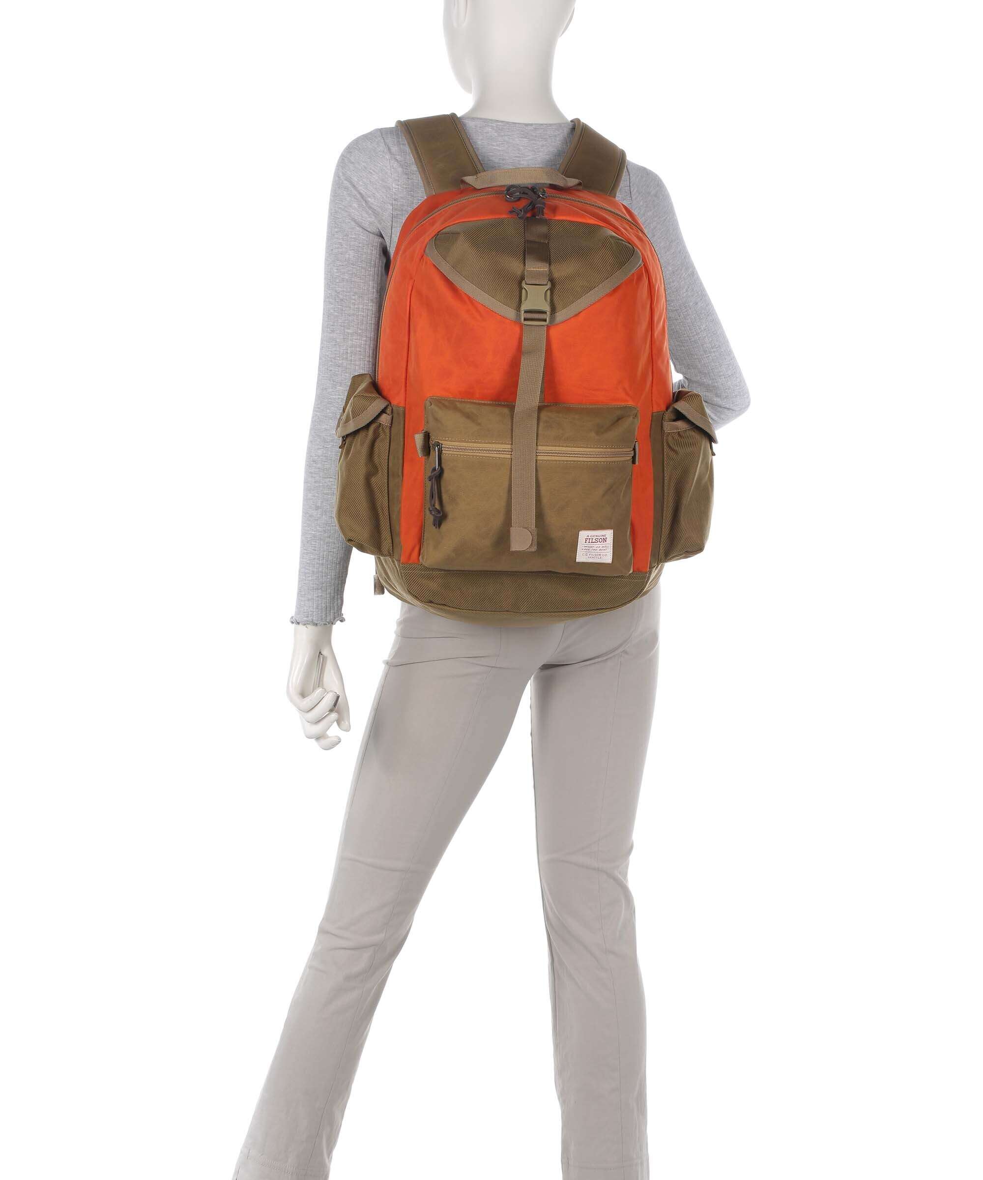 Filson Cordura Nylon Surveyor Plecak dark tan/flame - Image 3