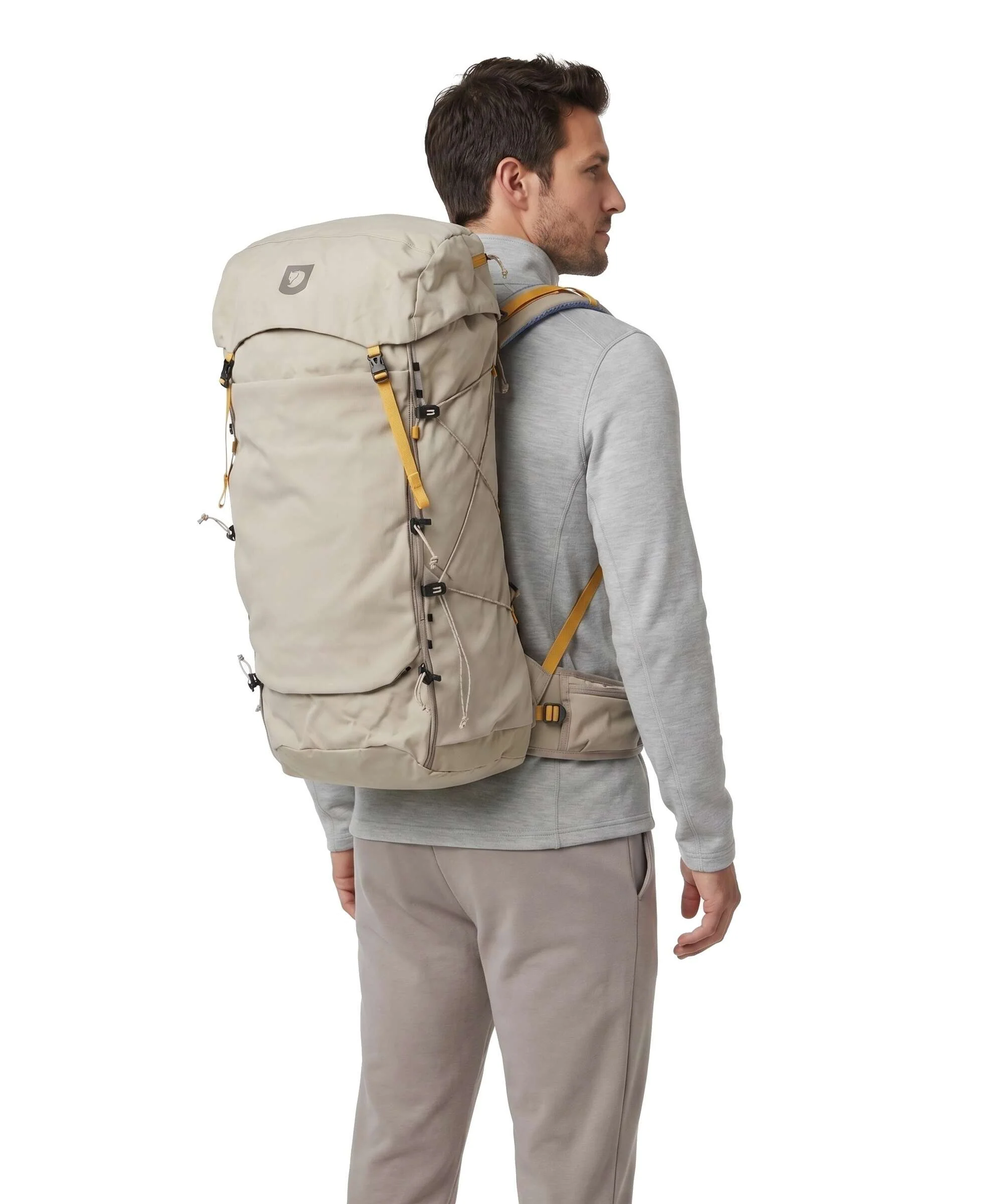 Fjällräven Kajka X-Lätt 45 M/L Plecak trekkingowy fossil - Image 3