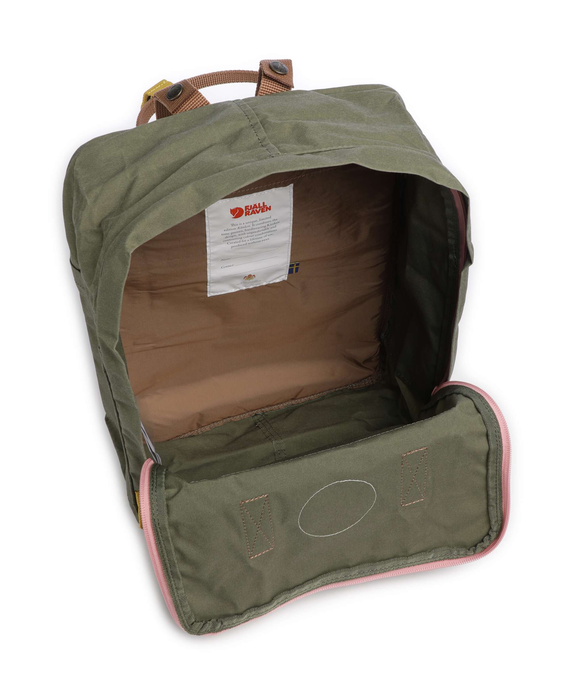 Fjällräven Kånken Koncept Plecak green khaki dust - Image 5