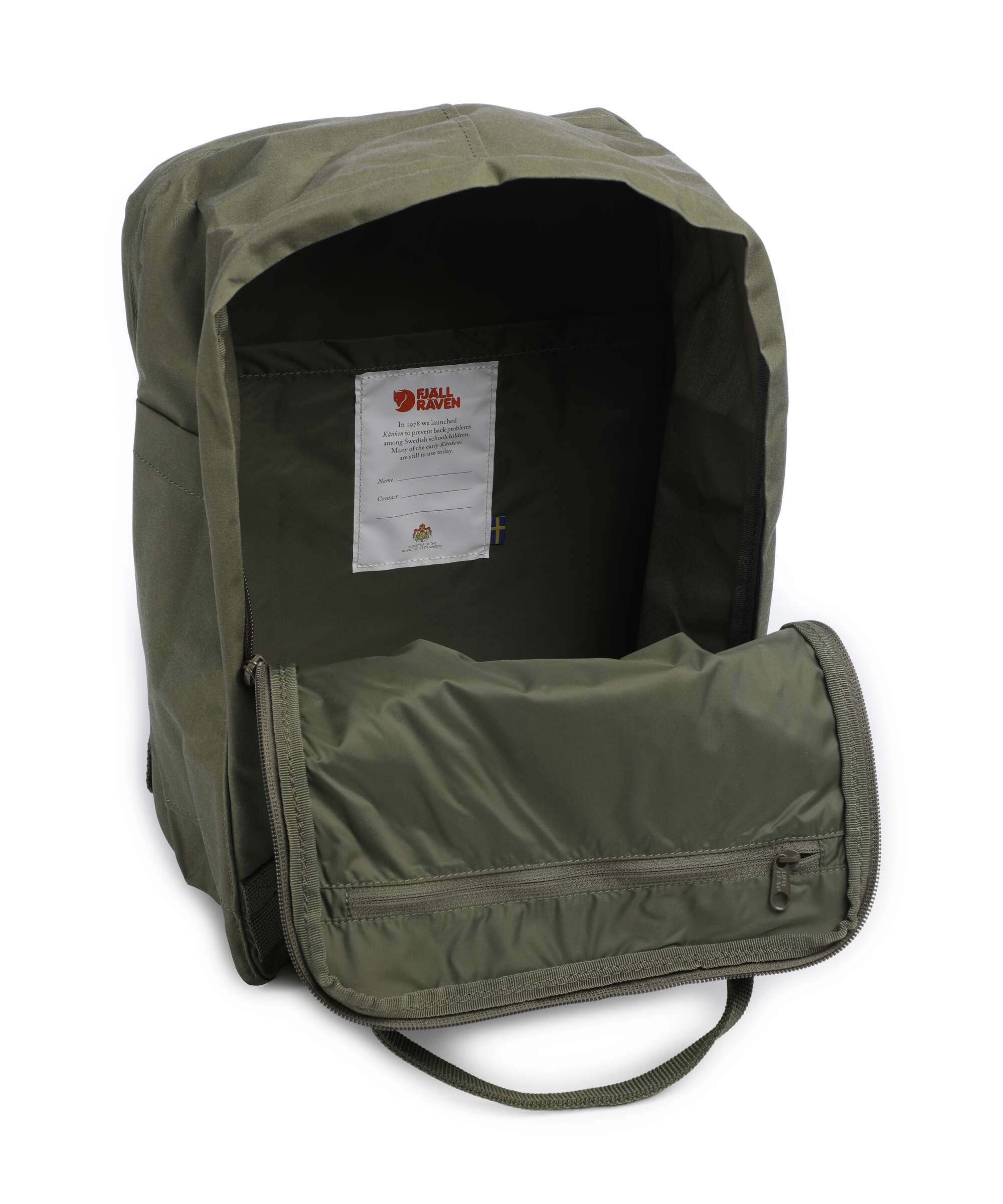 Fjällräven Kånken Laptop 15" Plecak green - Image 6