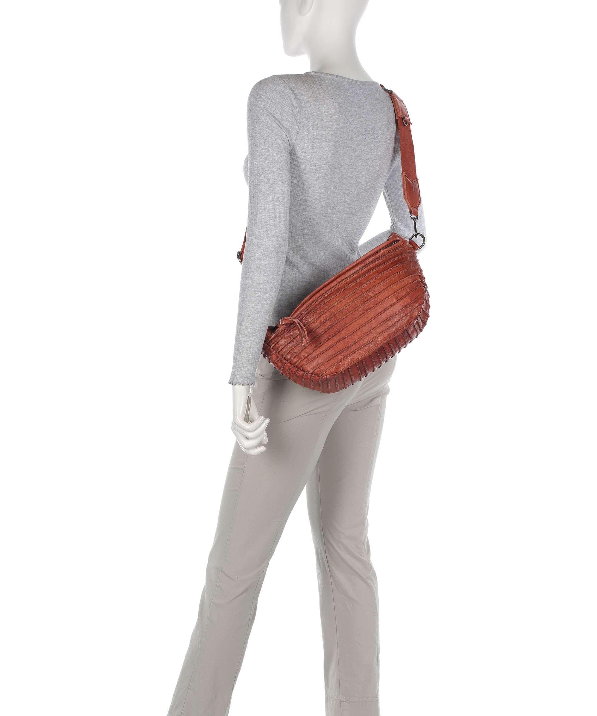 FredsBruder Check My Bag Mini Torba przez ramię rustic orange - Image 3