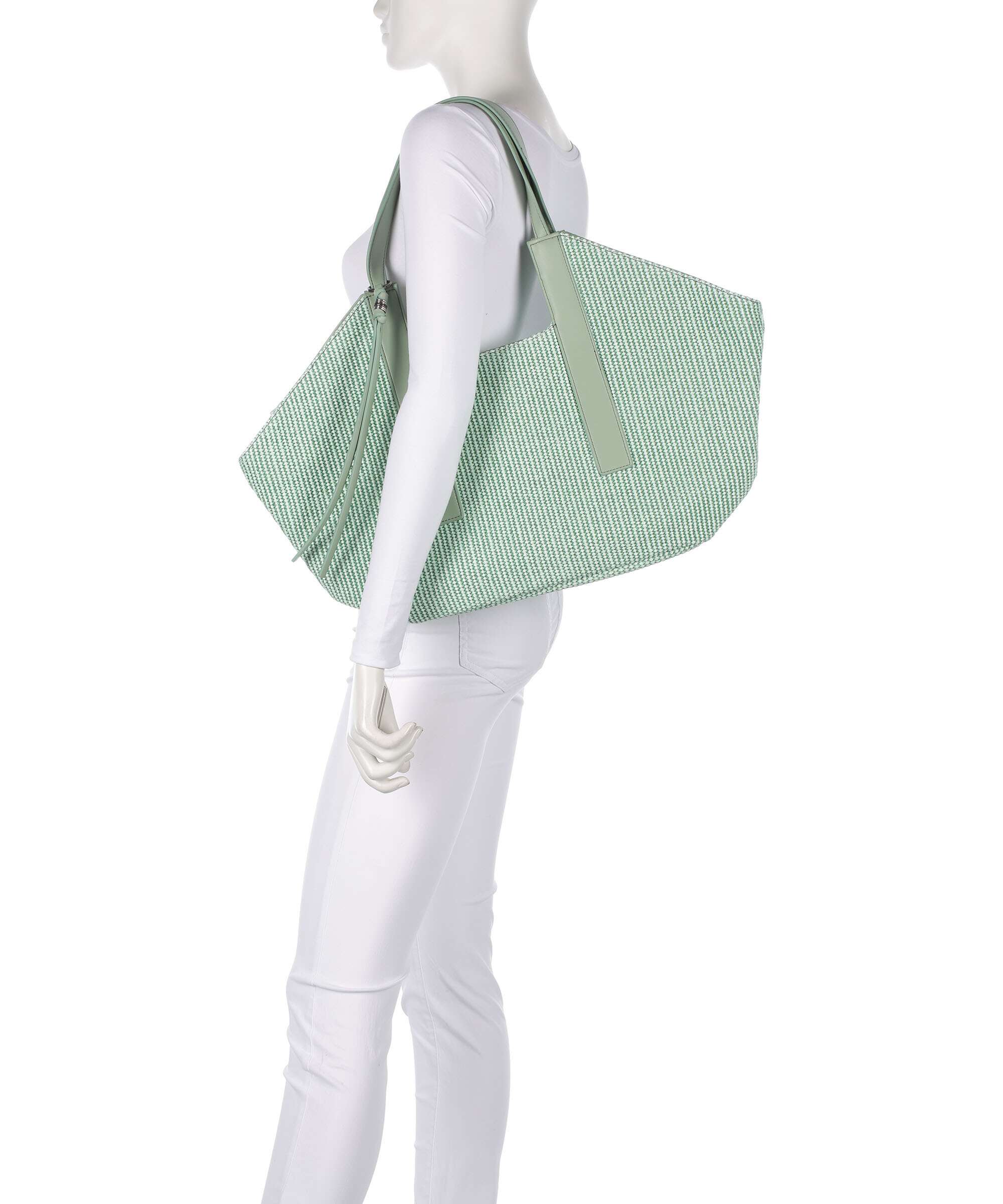 FredsBruder City-Beach-Repeat Torba na zakupy sage - Image 3