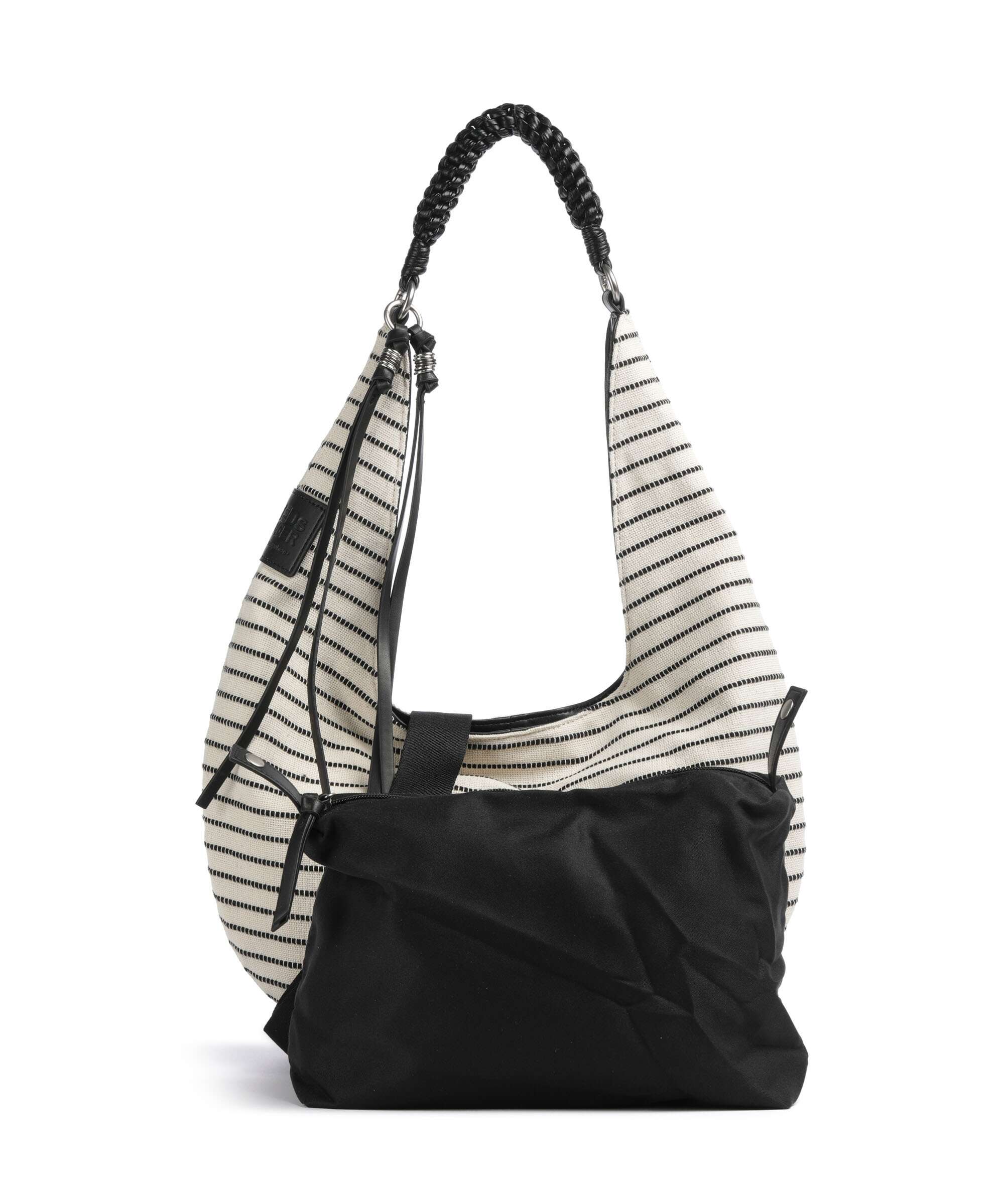 FredsBruder For Lovers Midi Torebka worek black - Image 4