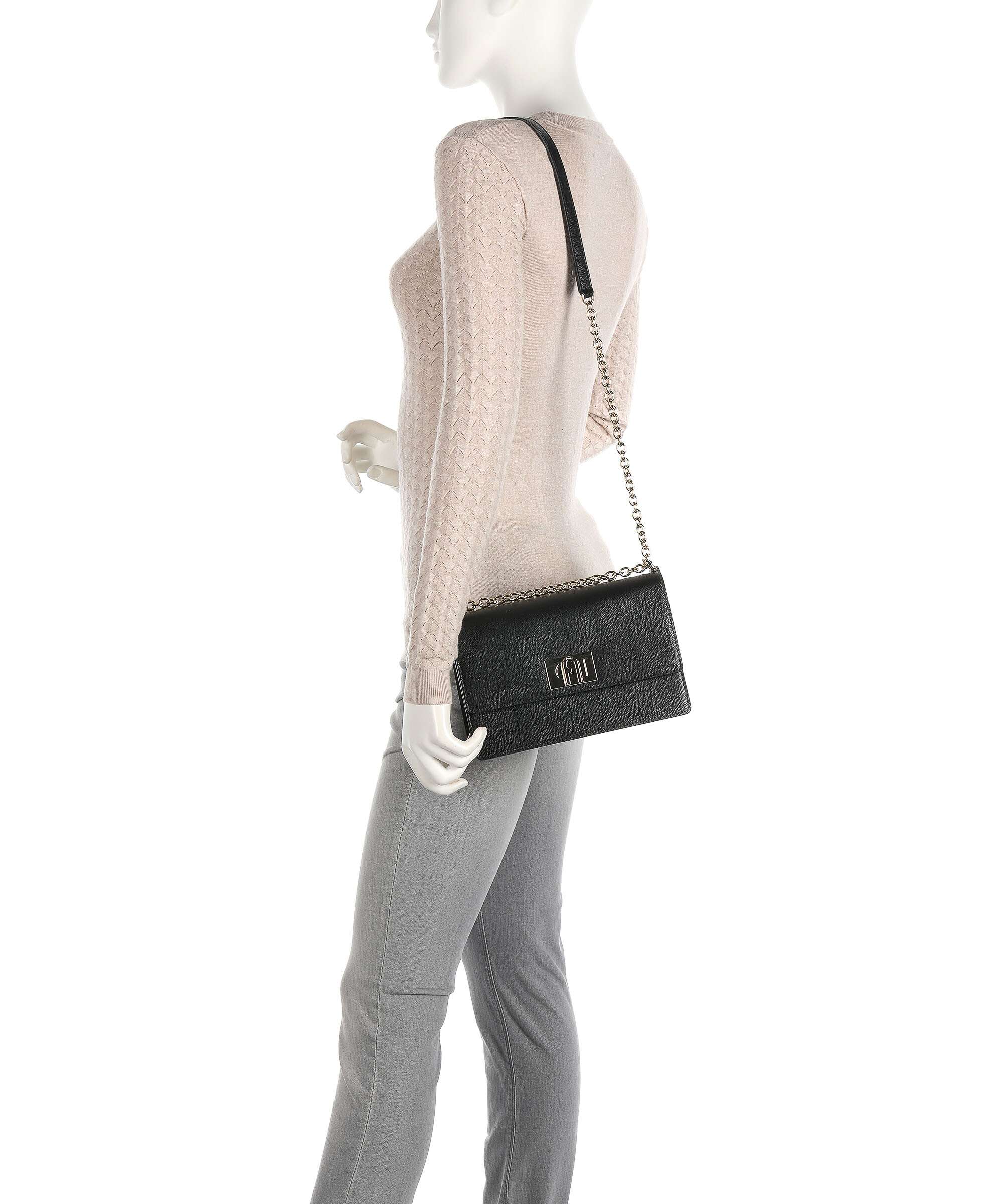 Furla 1927 S Torba na ramię nero - Image 3
