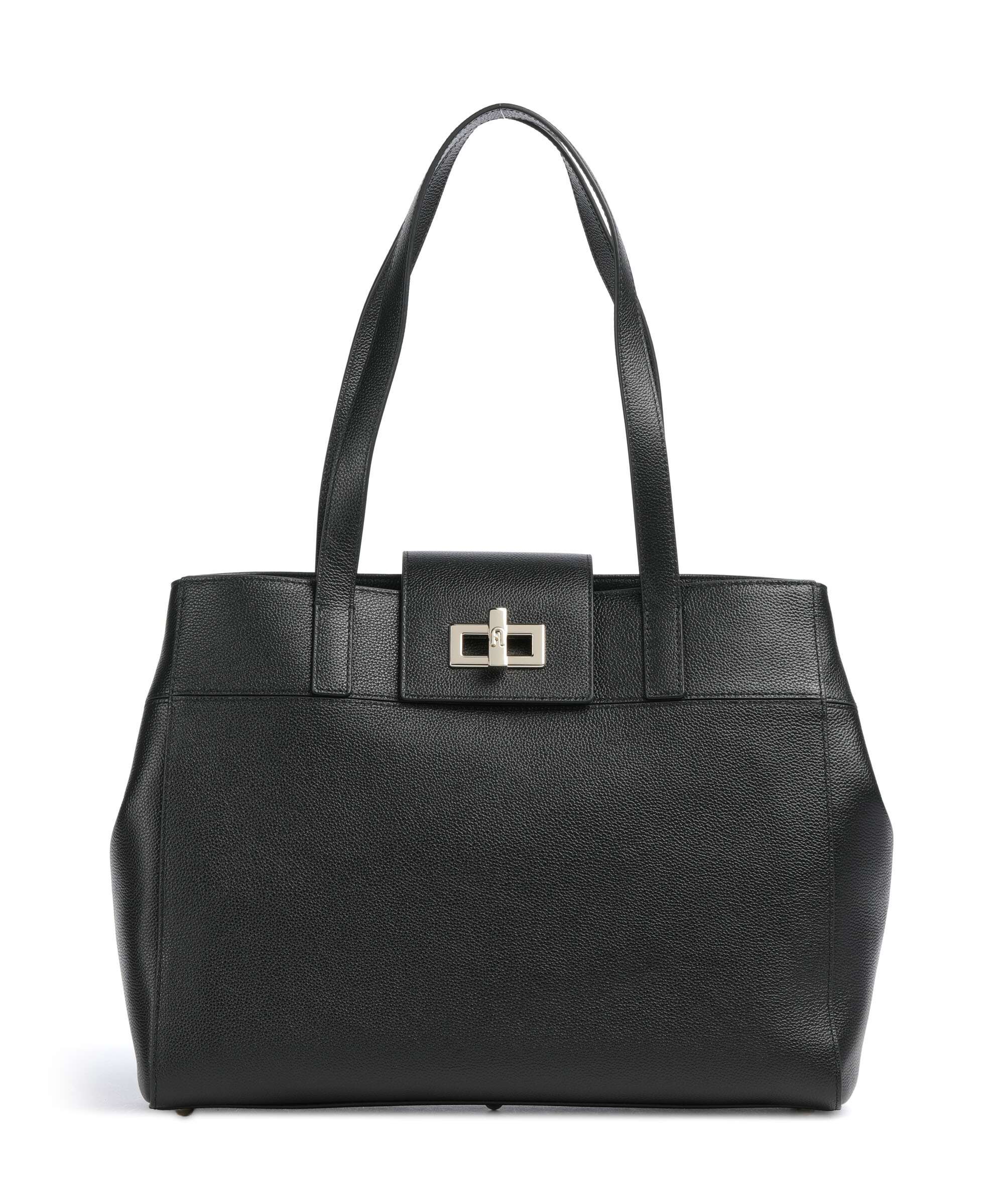Furla Amelia L Torba na zakupy nero
