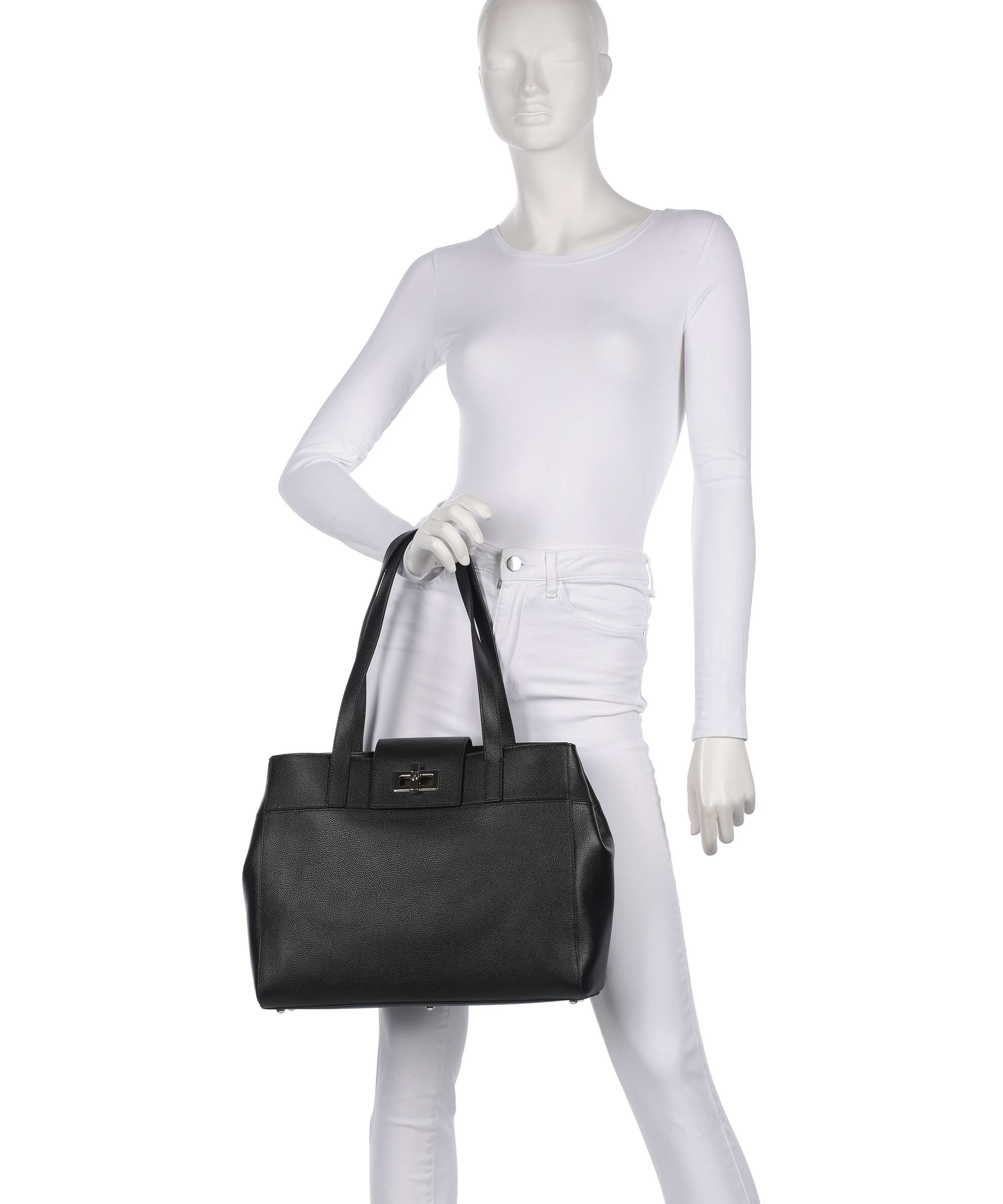 Furla Amelia L Torba na zakupy nero - Image 3