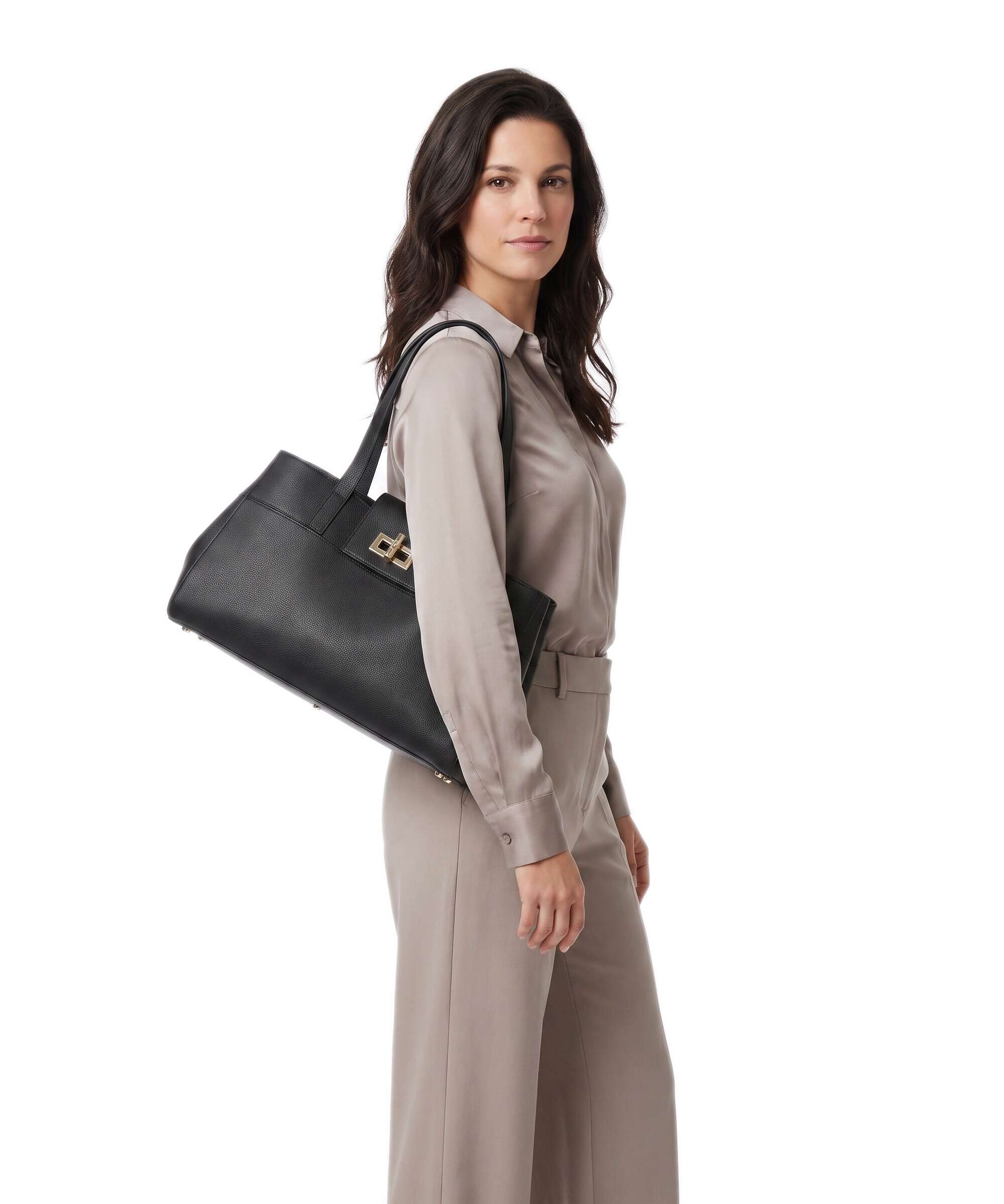 Furla Amelia L Torba na zakupy nero - Image 3