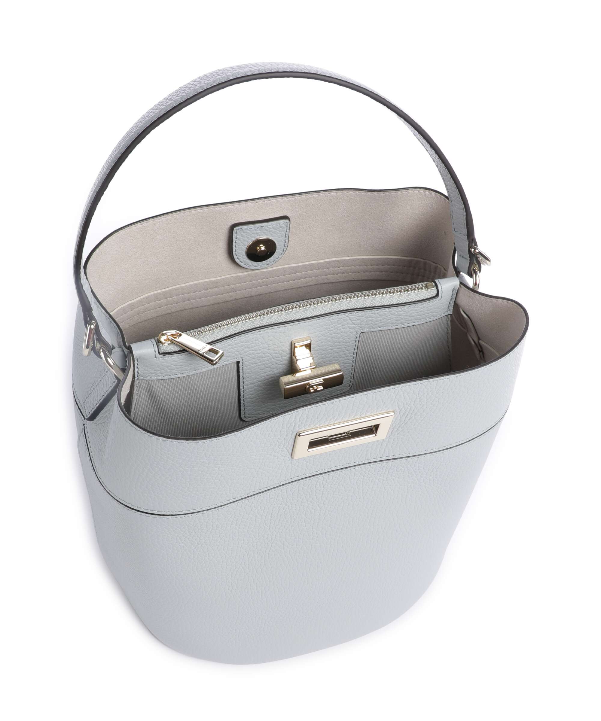 Furla Amelia M Torebka worek artemisia - Image 7